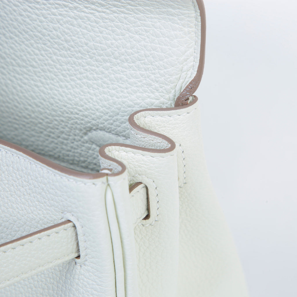 Hermès Kelly 25 Mushroom PHW