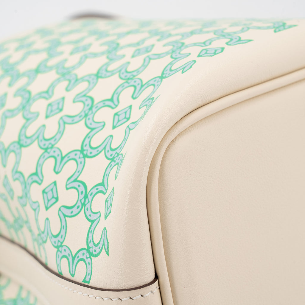 Hermès Picotin Lock Micro 14 Lucky Daisy Vert Fizz Nata PHW