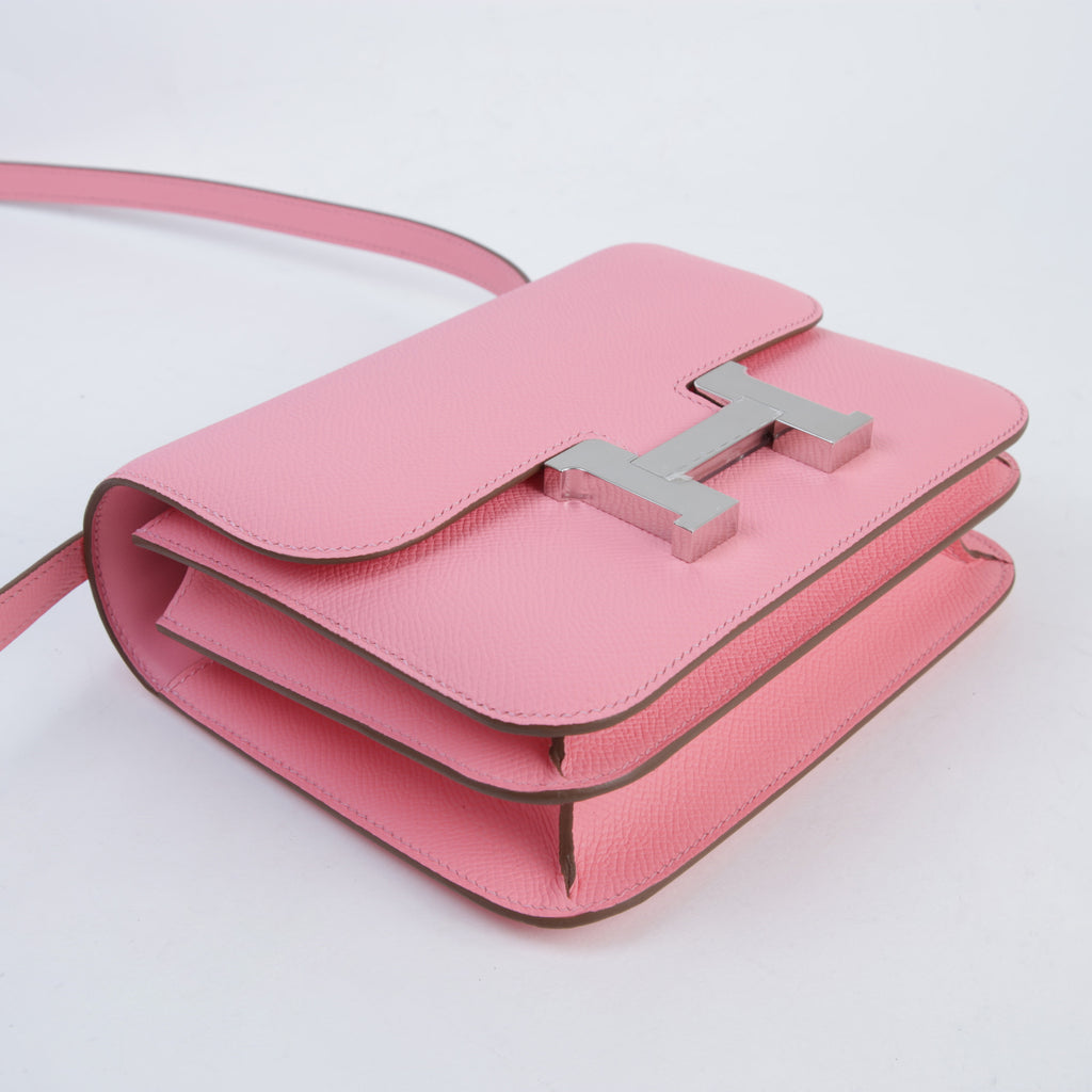 Hermès Constance Mini Rose Confetti PHW