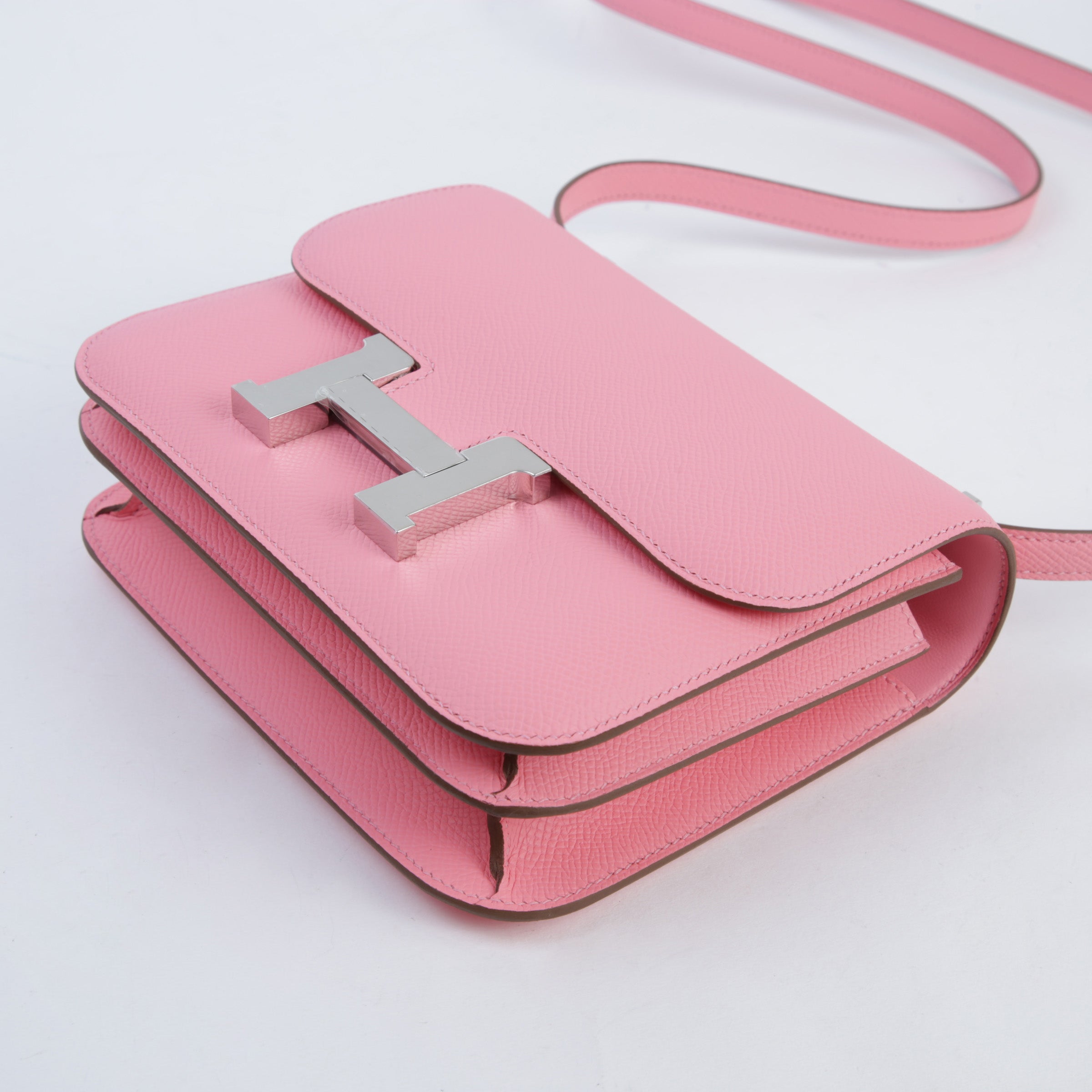 Hermès Constance Mini Rose Confetti PHW