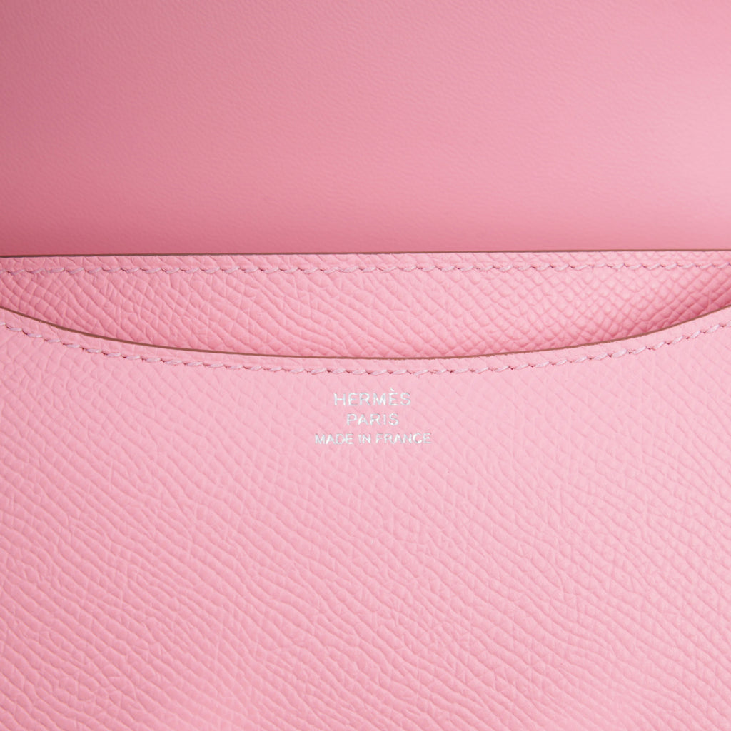 Hermès Constance Mini Rose Confetti PHW