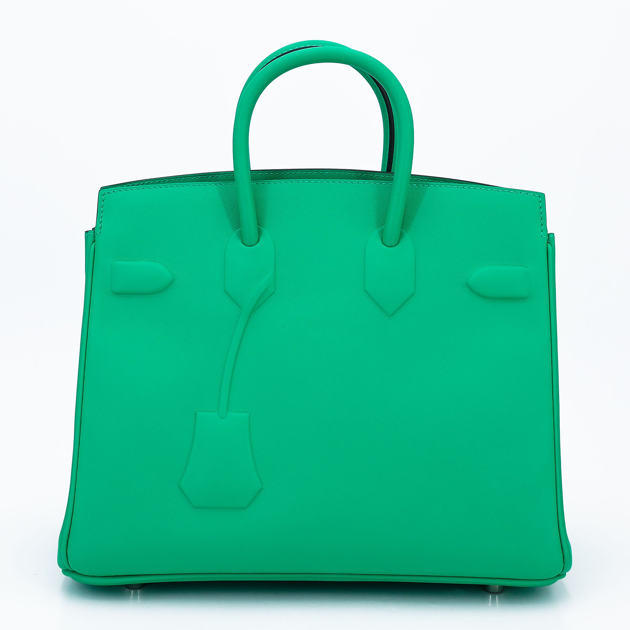 Hermès Birkin 25 Shadow Menthe PHW