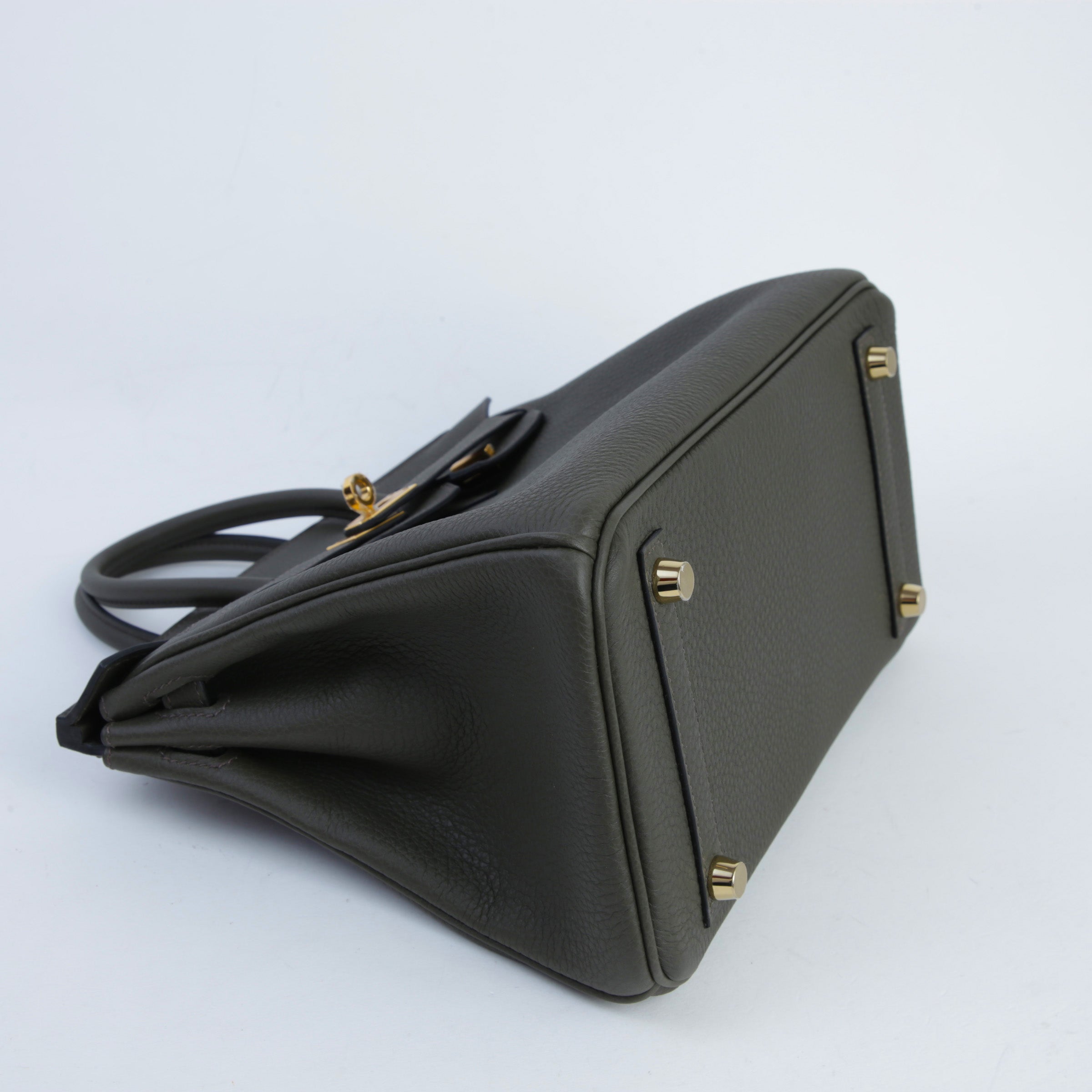 Hermès Birkin 25 Vert De Gris GHW