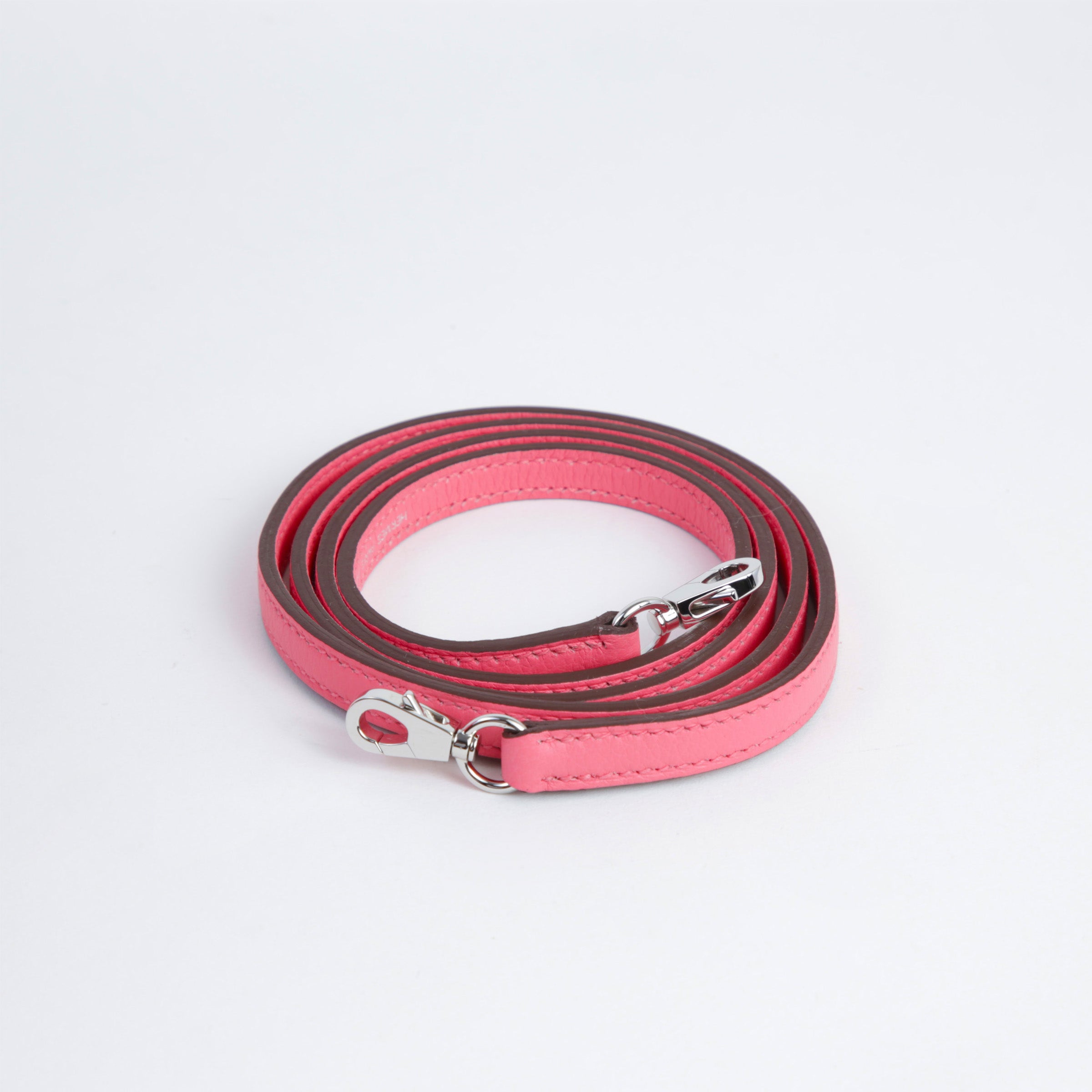 Hermès Mini Bolide Evercolor Rose Azalee PHW