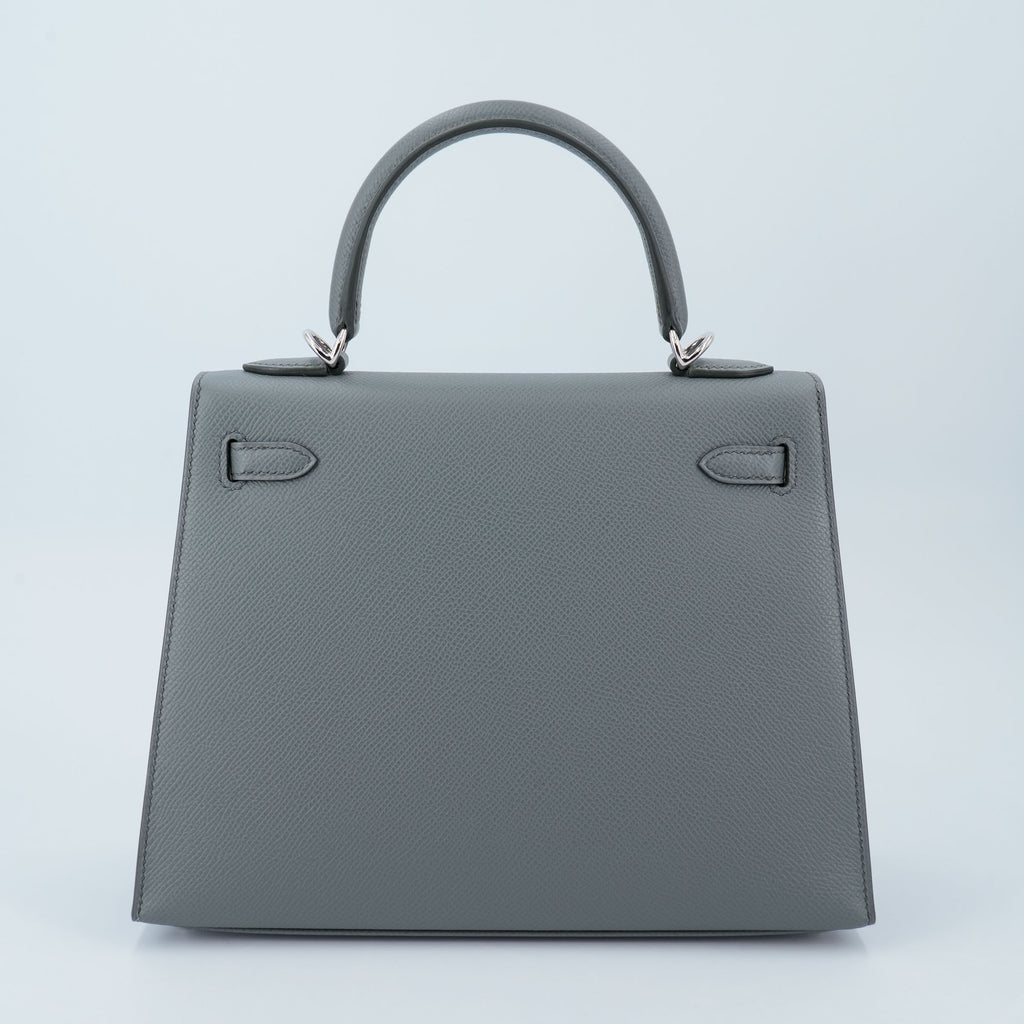 Hermès Kelly 25 Sellier Vert Amande ELHW