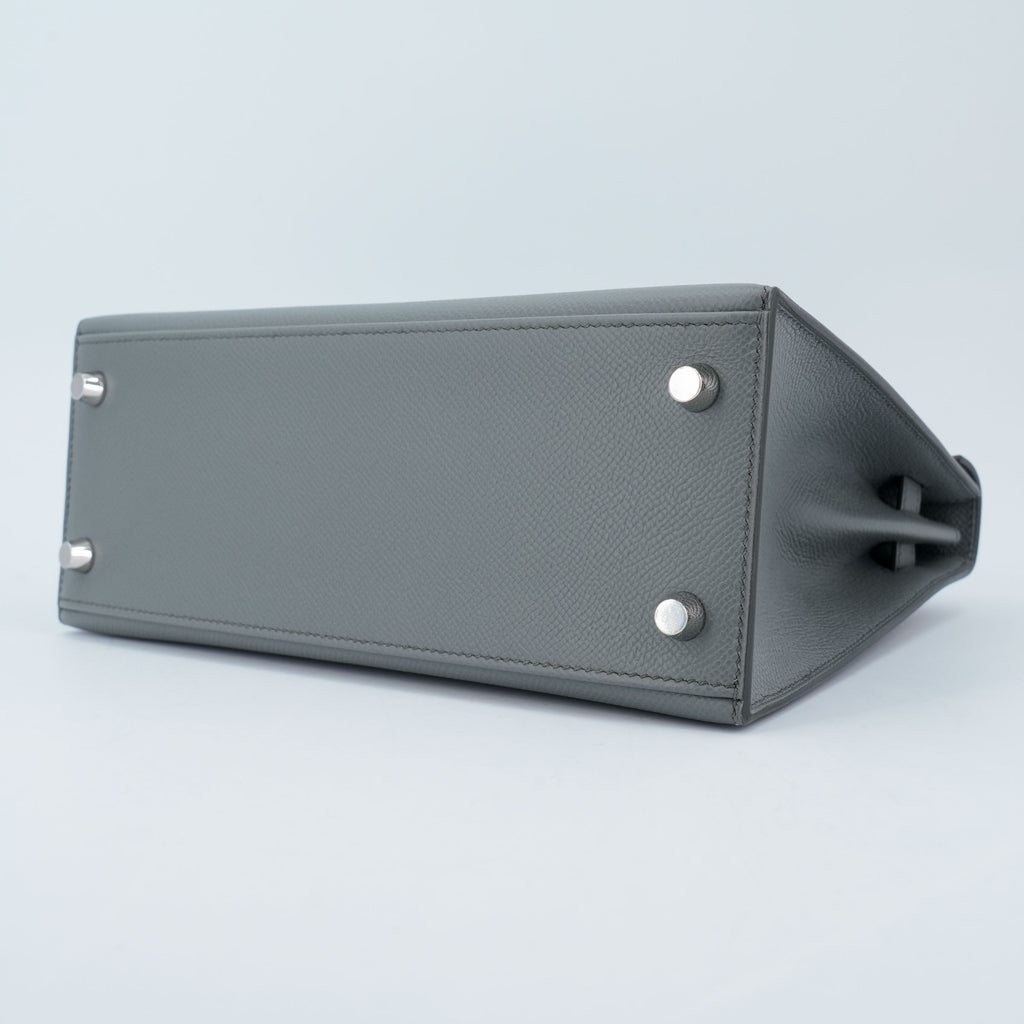 Hermès Kelly 25 Sellier Vert Amande ELHW