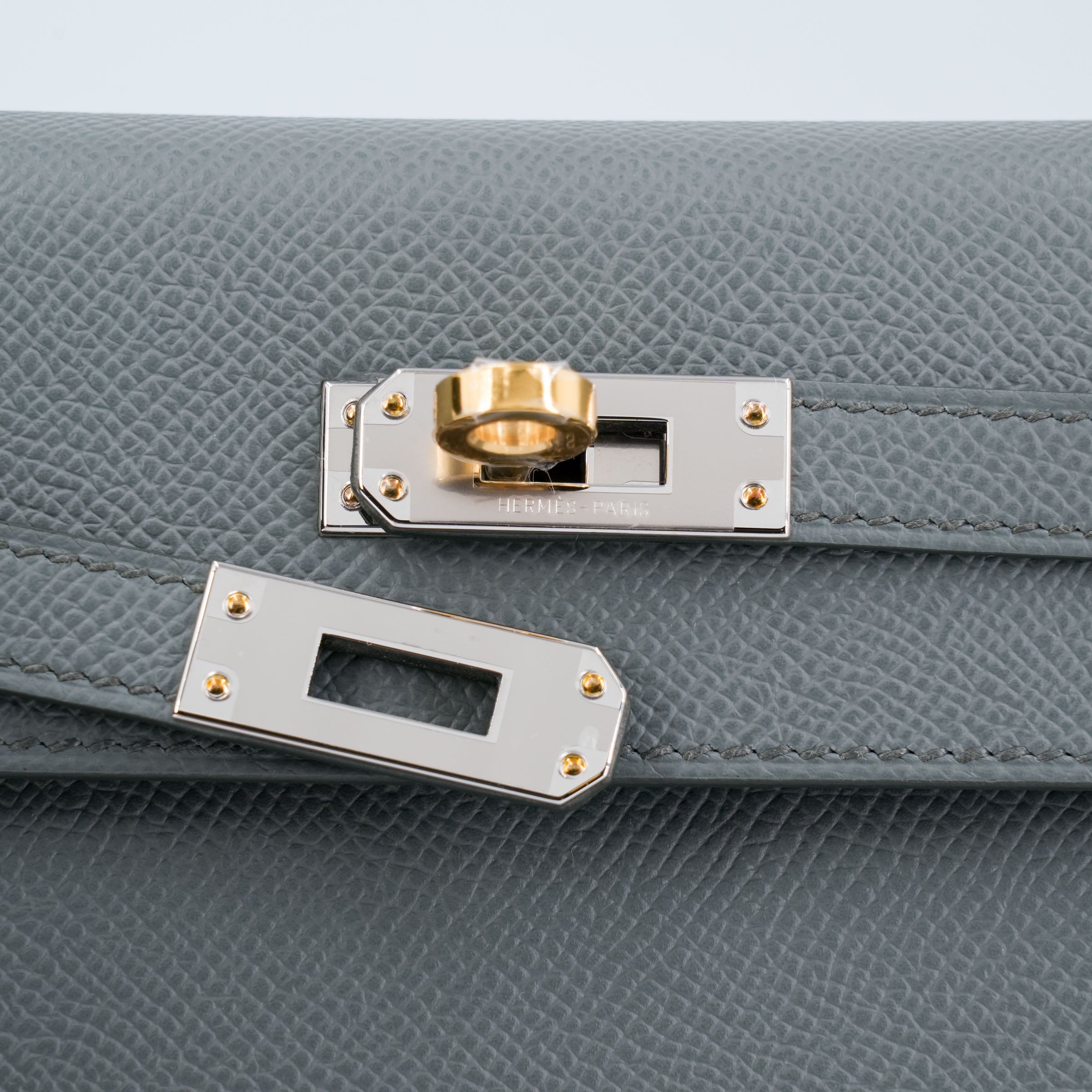 Hermès Kelly 25 Sellier Vert Amande ELHW