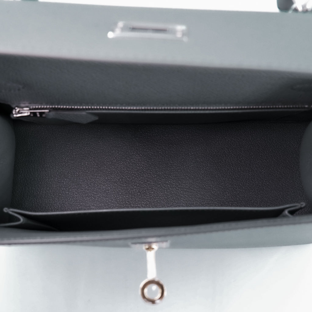 Hermès Kelly 25 Sellier Vert Amande ELHW