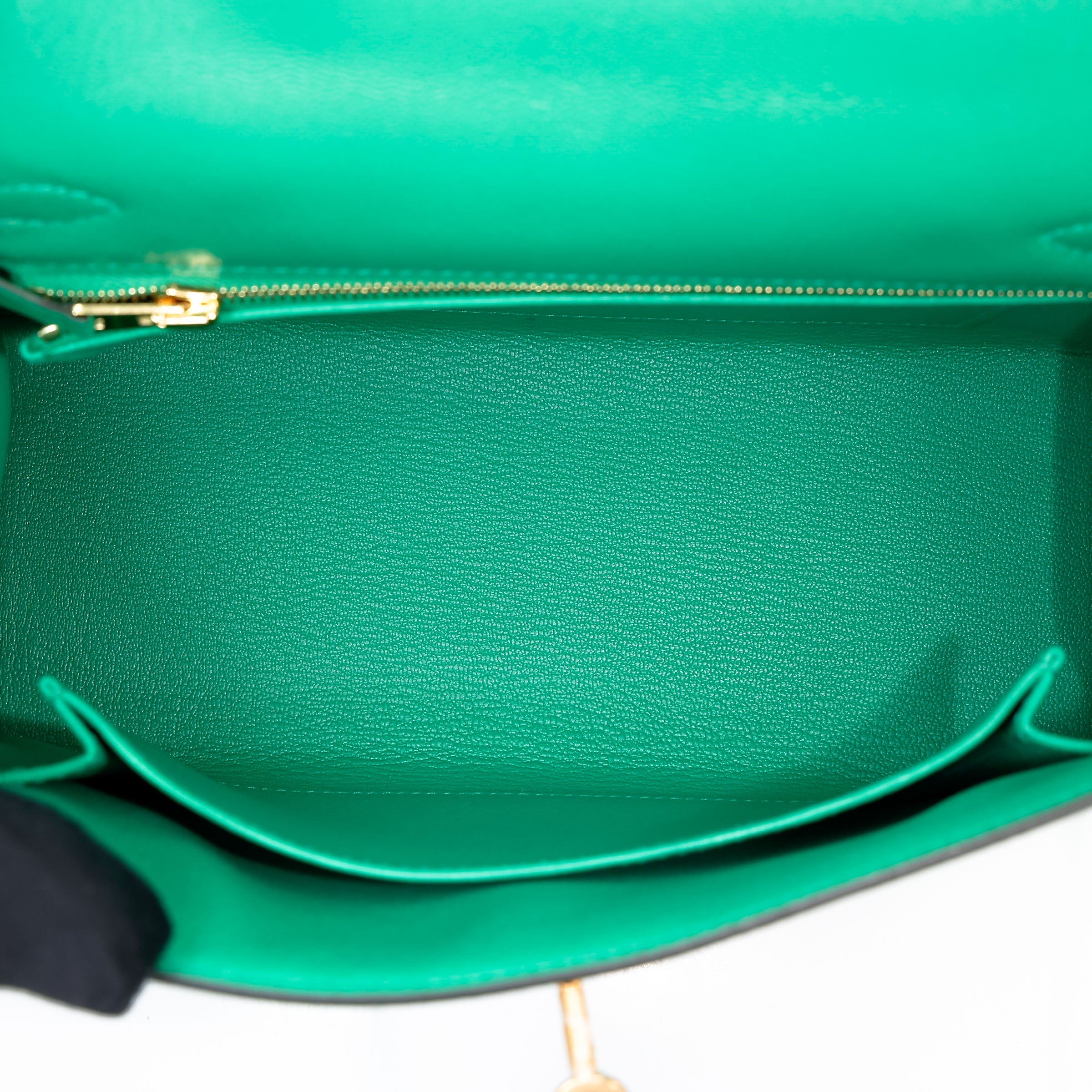 Hermès Kelly 25 Sellier Menthe GHW