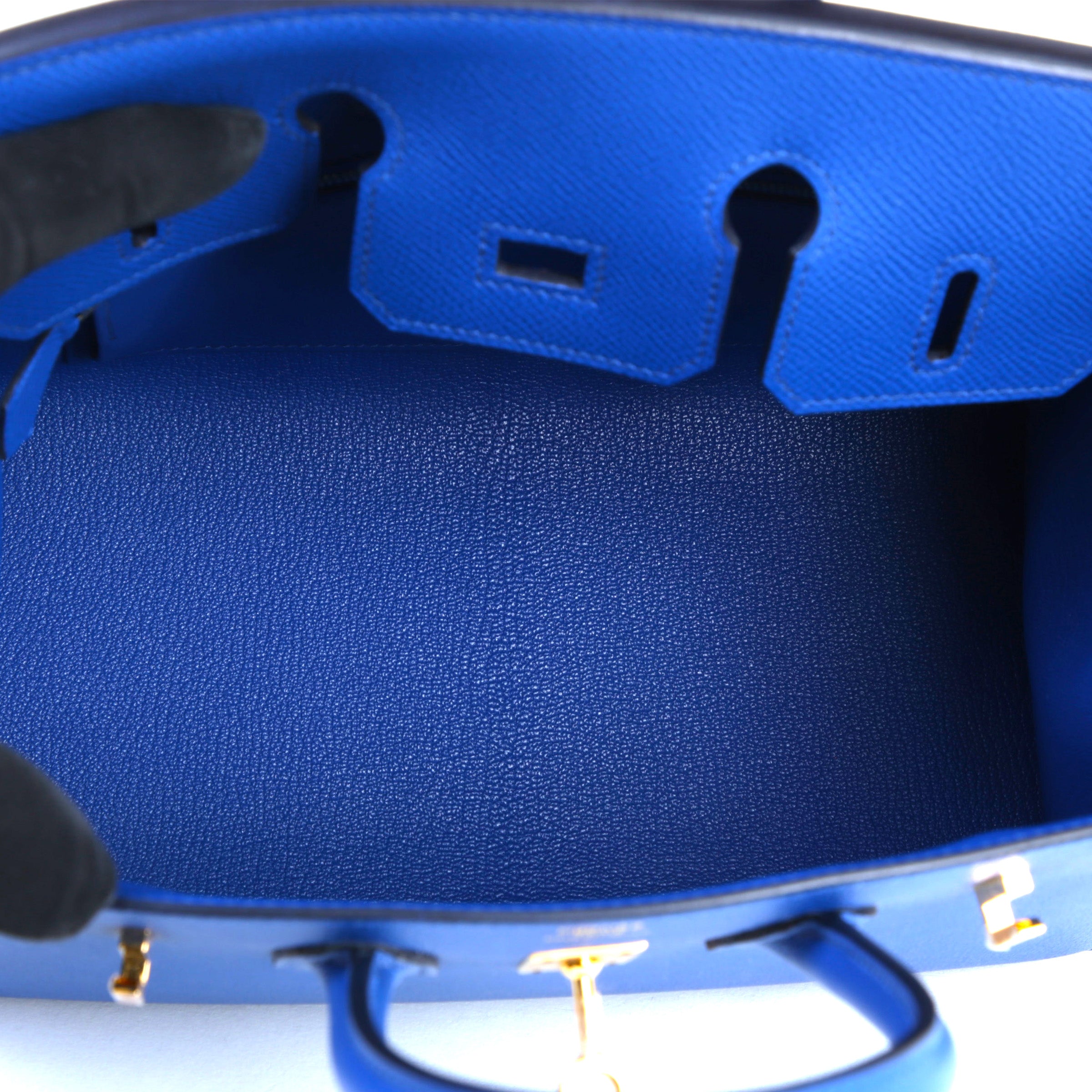 Hermès Birkin 25 Bleu France GHW