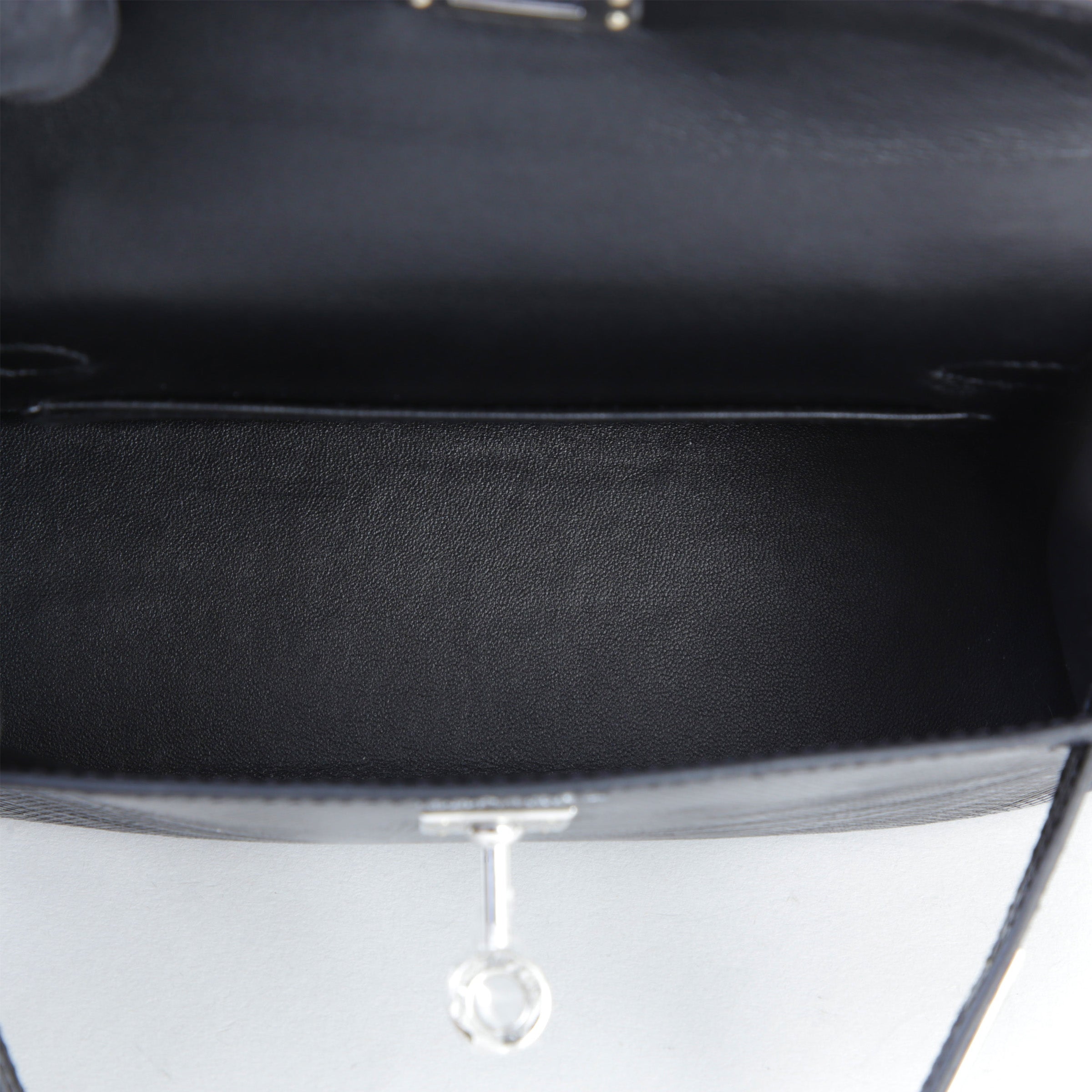 Hermès Mini Kelly II Lizard Black PHW