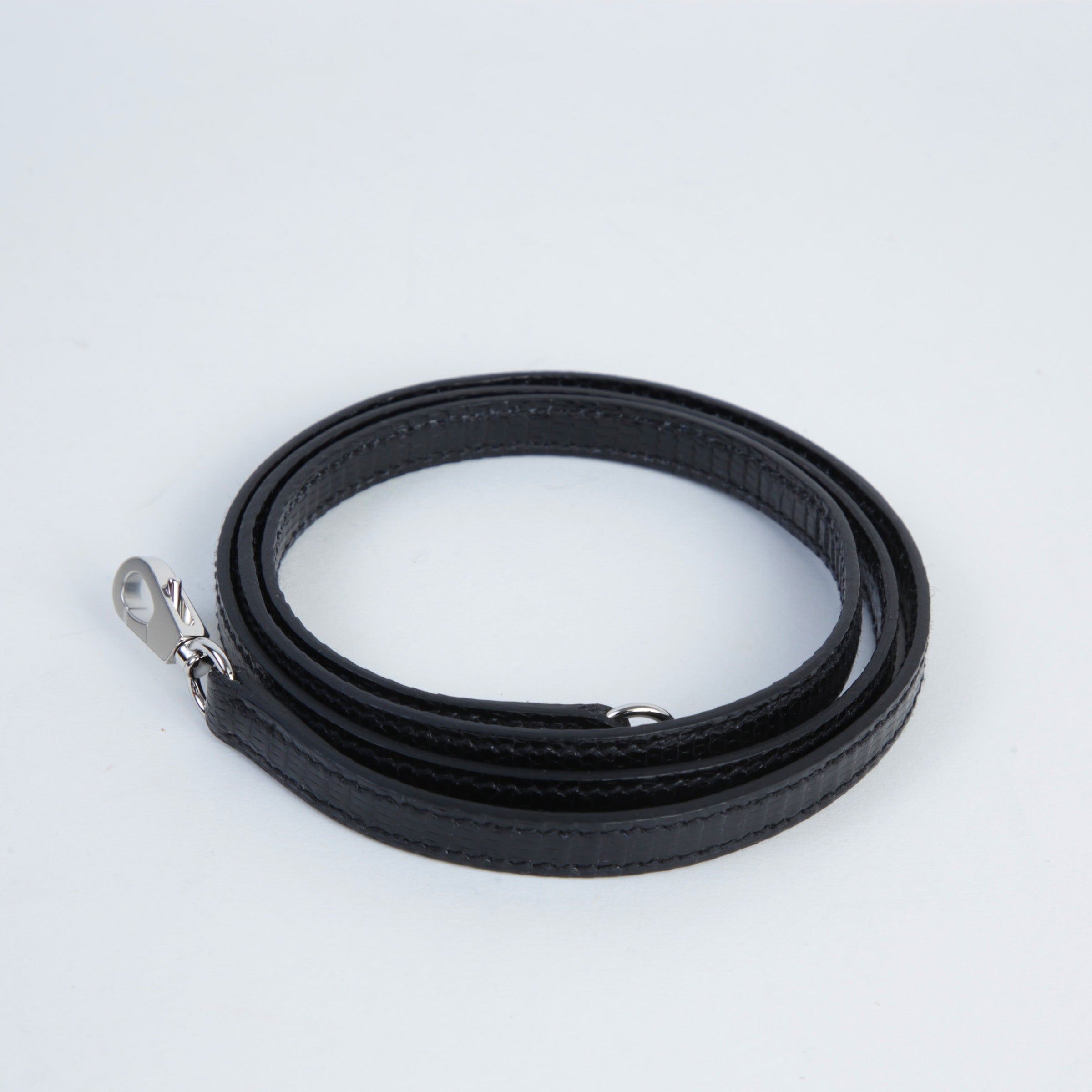 Hermès Mini Kelly II Lizard Black PHW