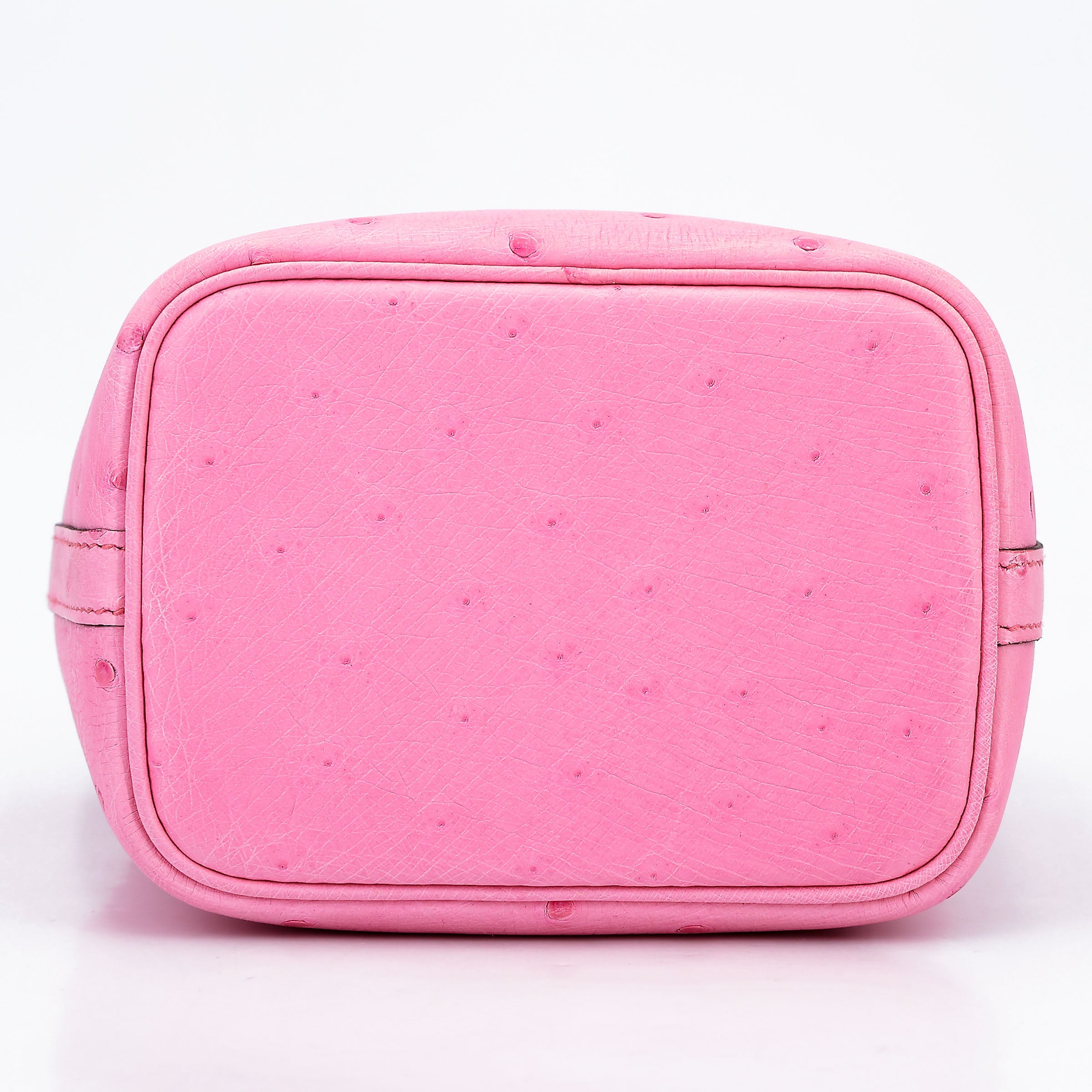 Hermès Picotin Lock Micro 14 Rose Bubblegum Ostrich PHW