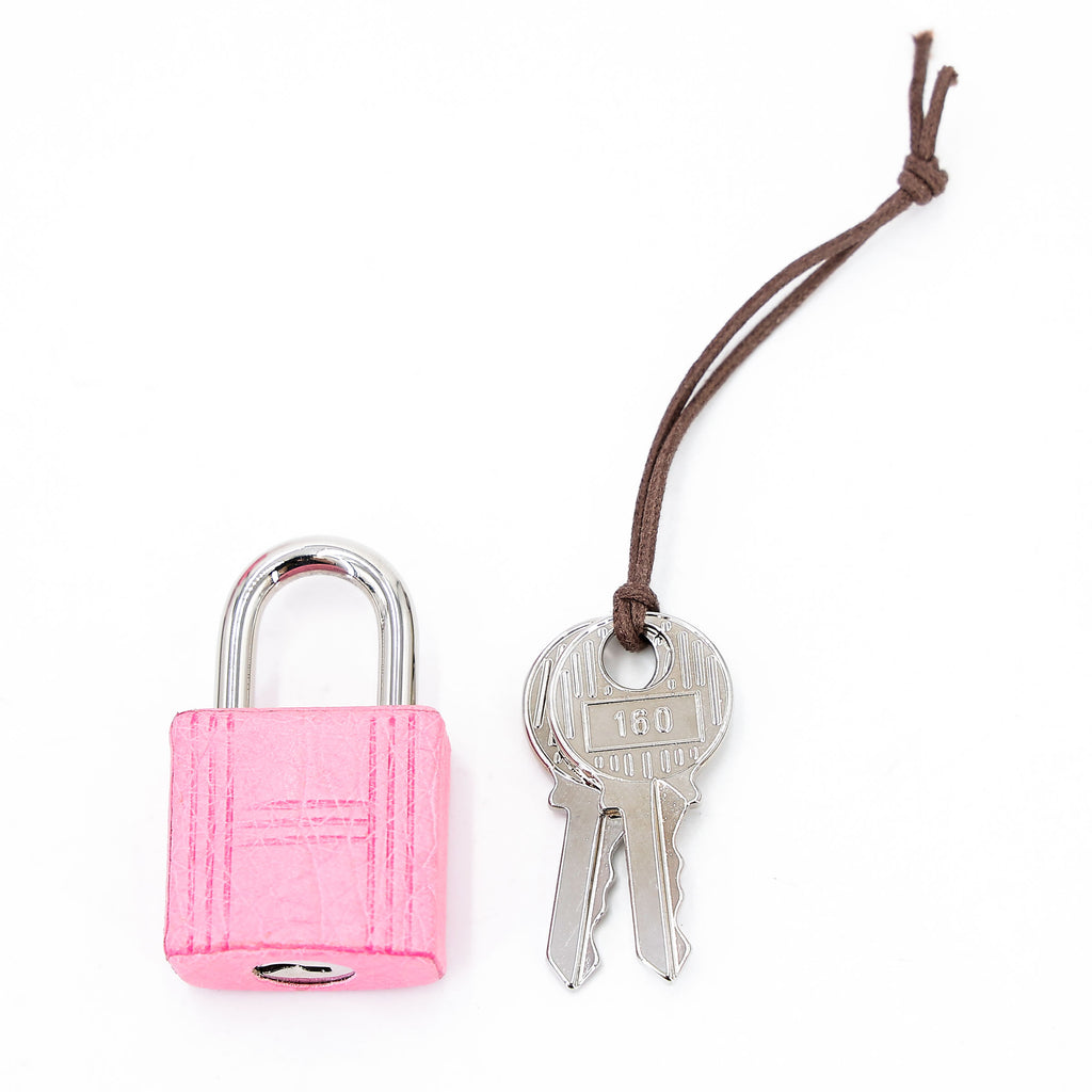 Hermès Picotin Lock Micro 14 Rose Bubblegum Ostrich PHW