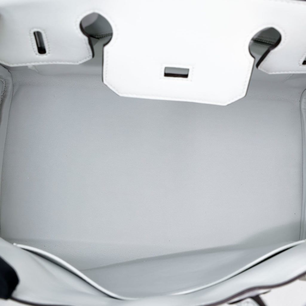 Hermès Birkin 30 Gris Platine Canvas PHW