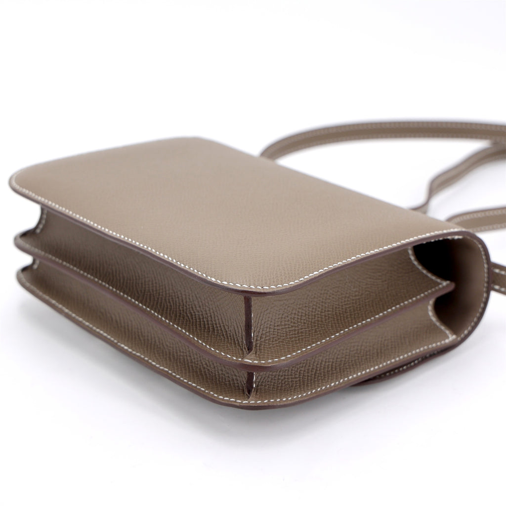 Hermès Constance Mini Etoupe PHW