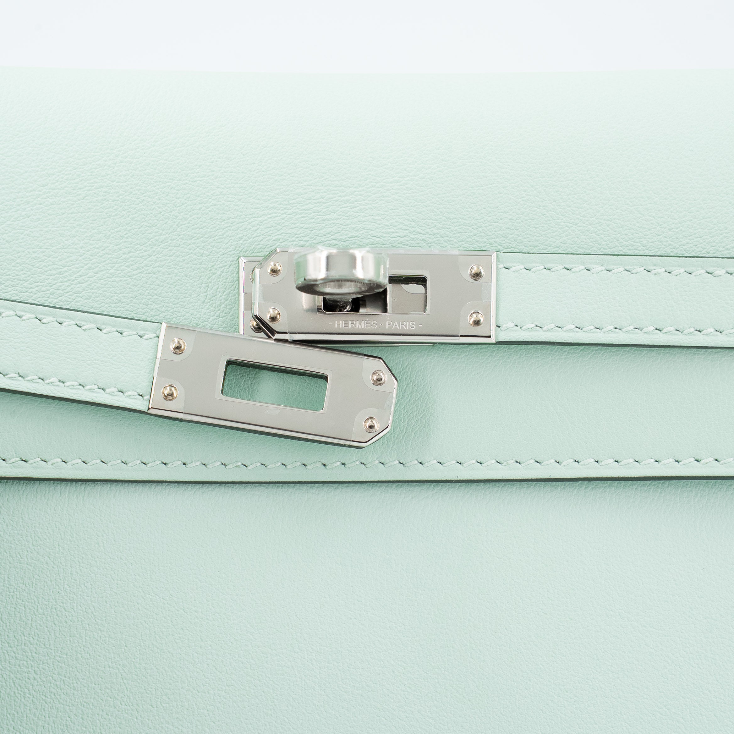 Hermès Kelly Danse Swift Vert Peppermint PHW