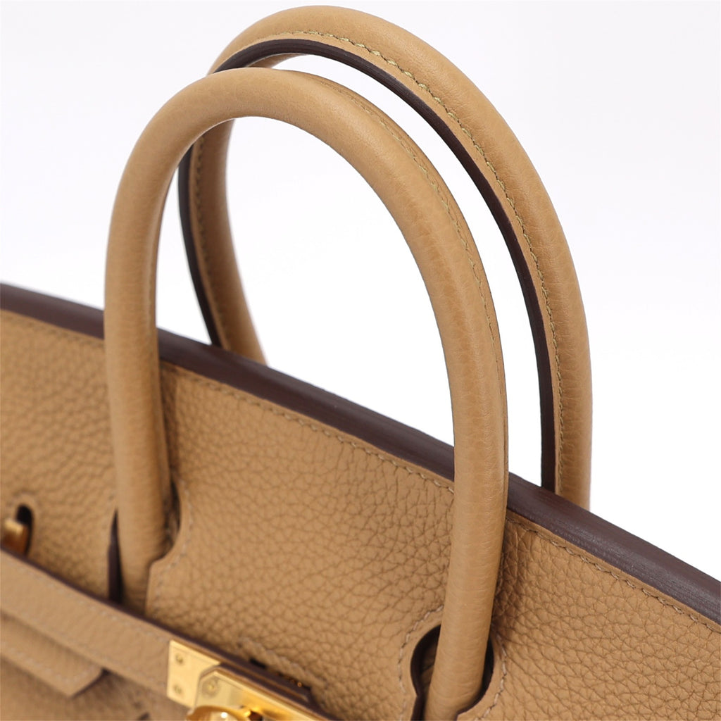 Hermès Birkin 25 Biscuit GHW