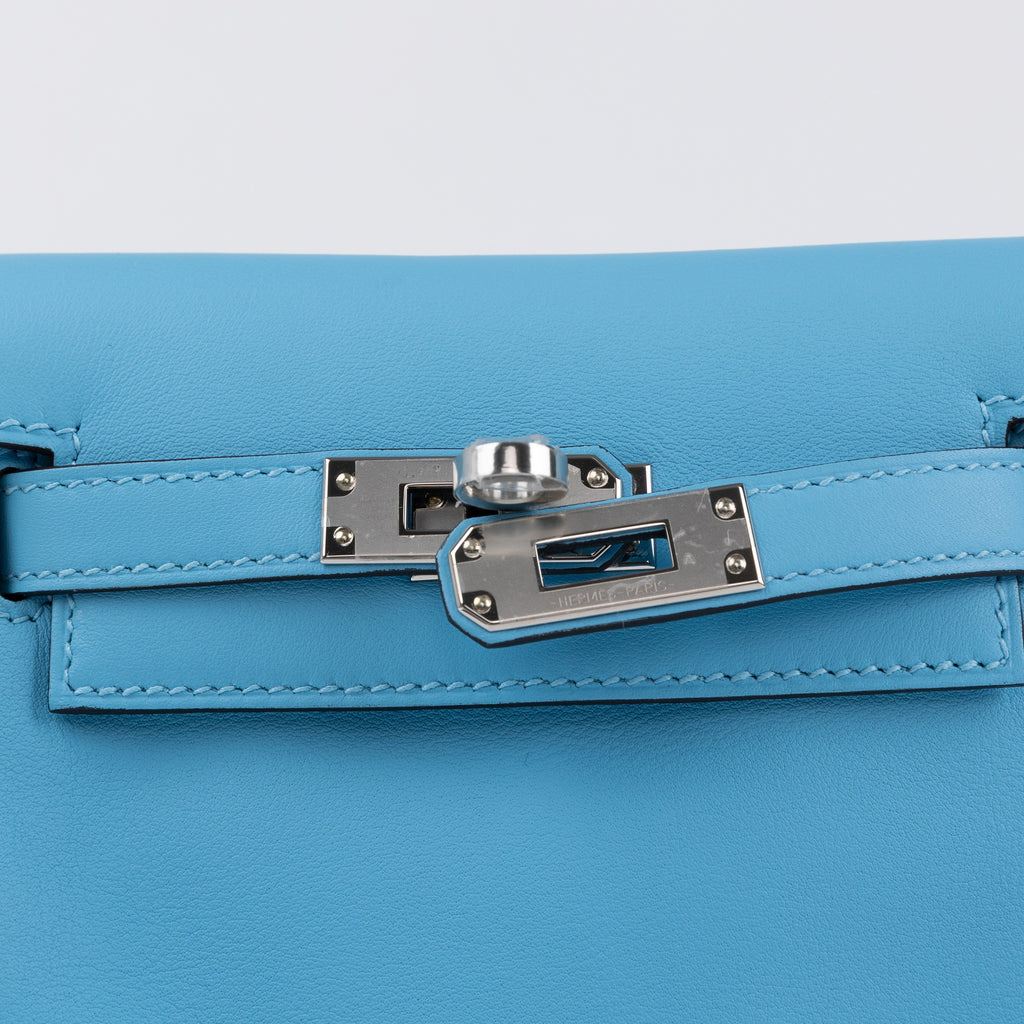 Hermès Kelly Jump Celeste PHW