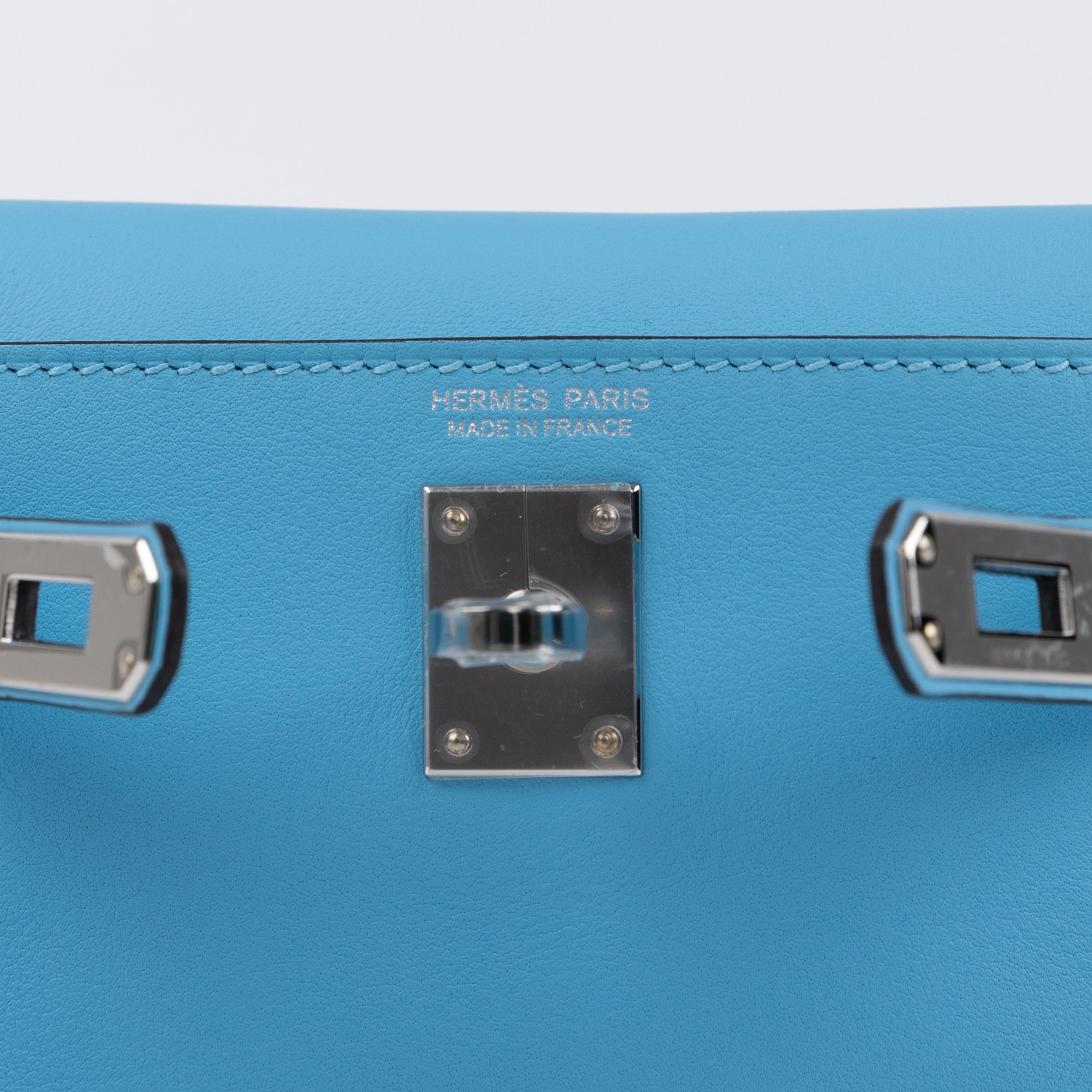 Hermès Kelly Jump Celeste PHW