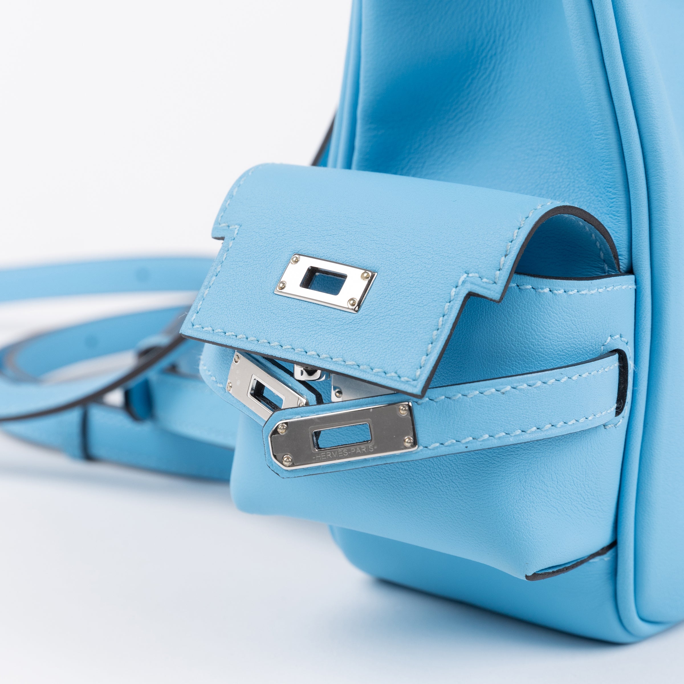 Hermès Kelly Jump Celeste PHW