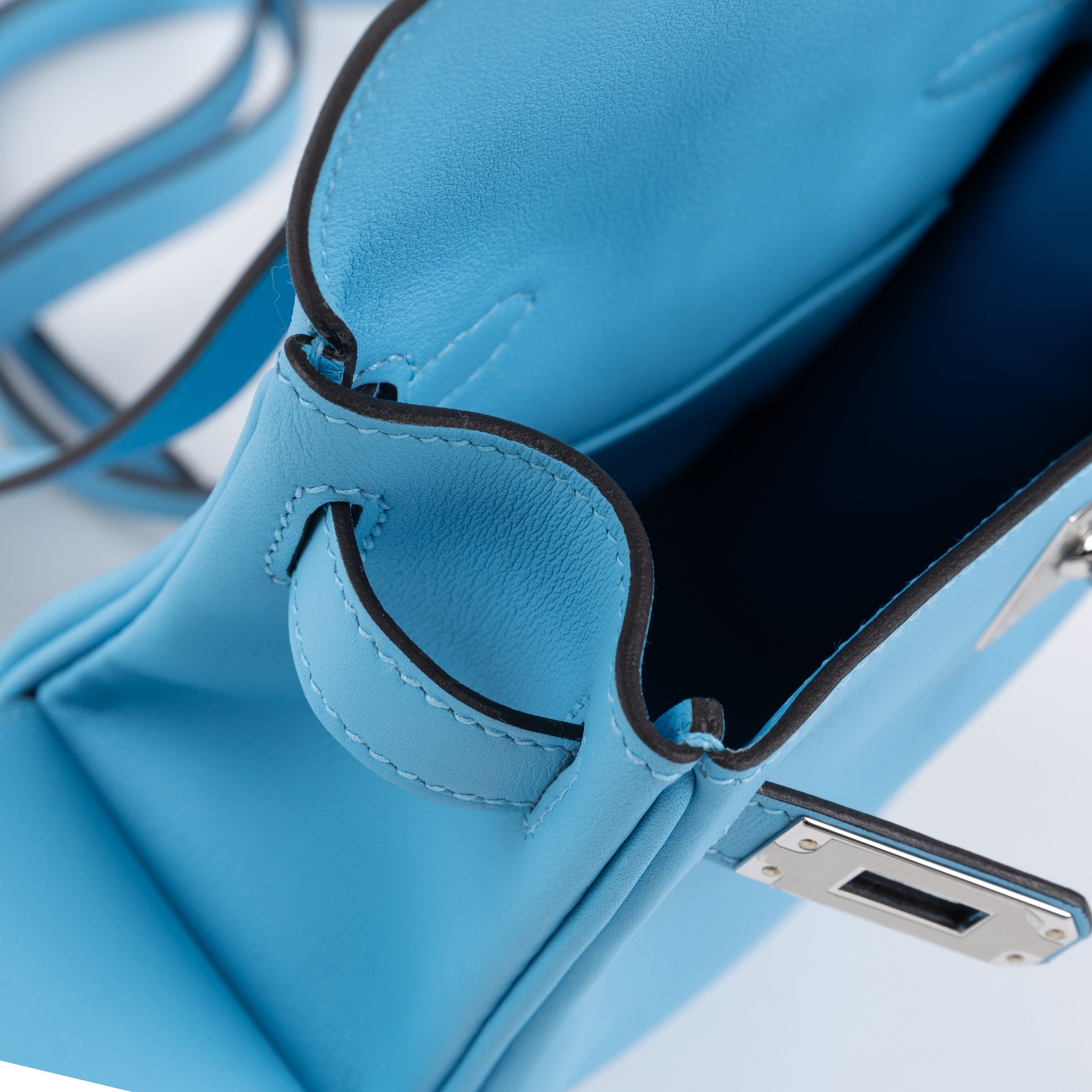 Hermès Kelly Jump Celeste PHW