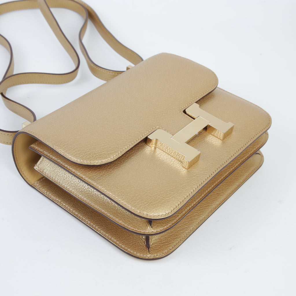 Hermès Constance Mini Dore Chamkila PBHW