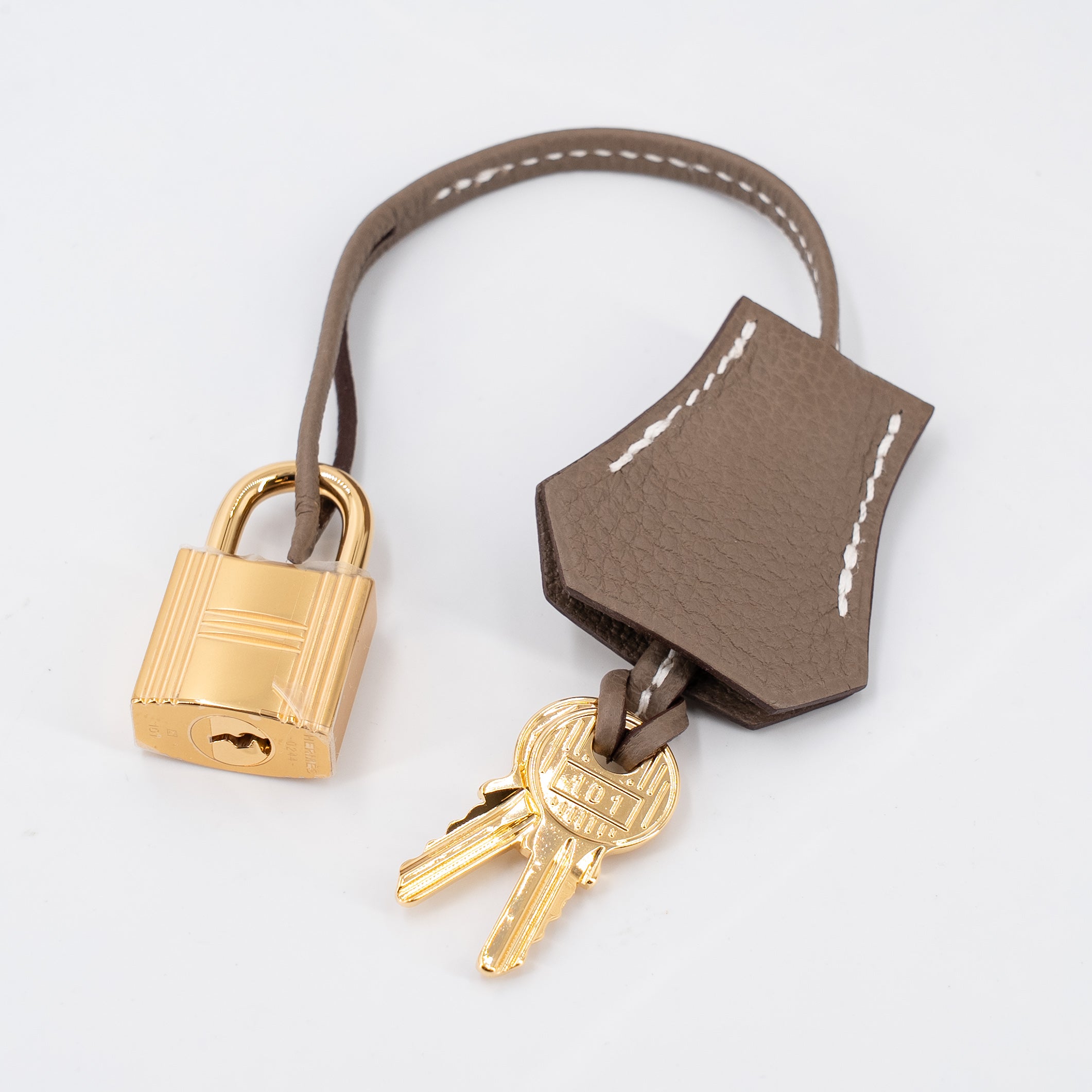 Hermès Kelly 25 Etoupe GHW