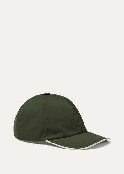 Loro Piana Baseball Cap Ireland Green/Ivory