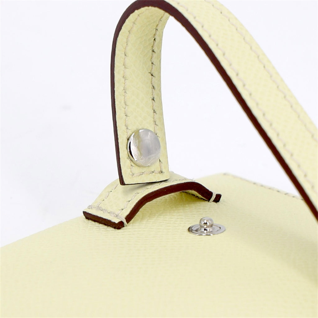 Hermès Kelly Doll Picto Gold Bleu Zanzibar Orange Field Jaune milton PHW