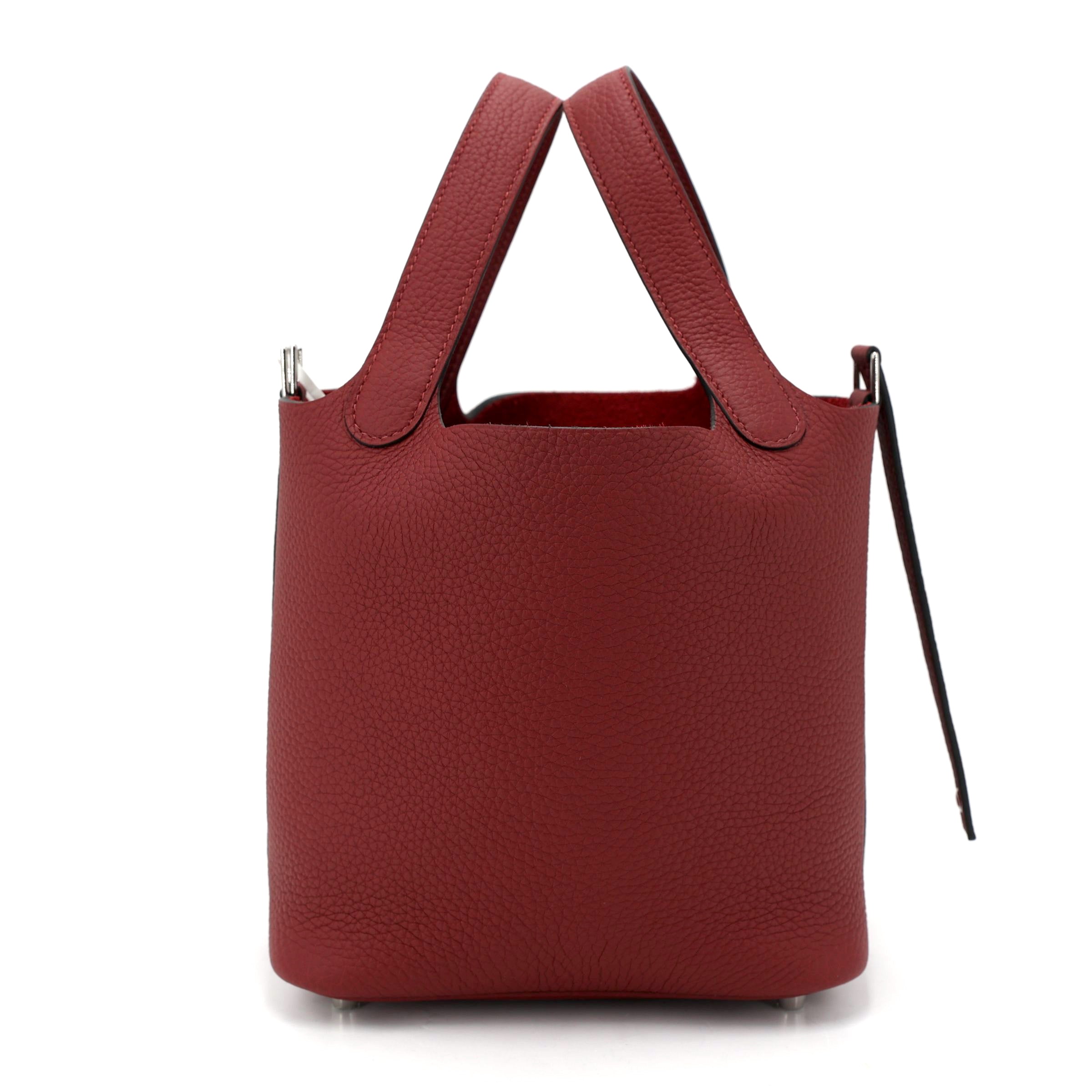 Hermès Picotin Lock 18 Rouge H PHW