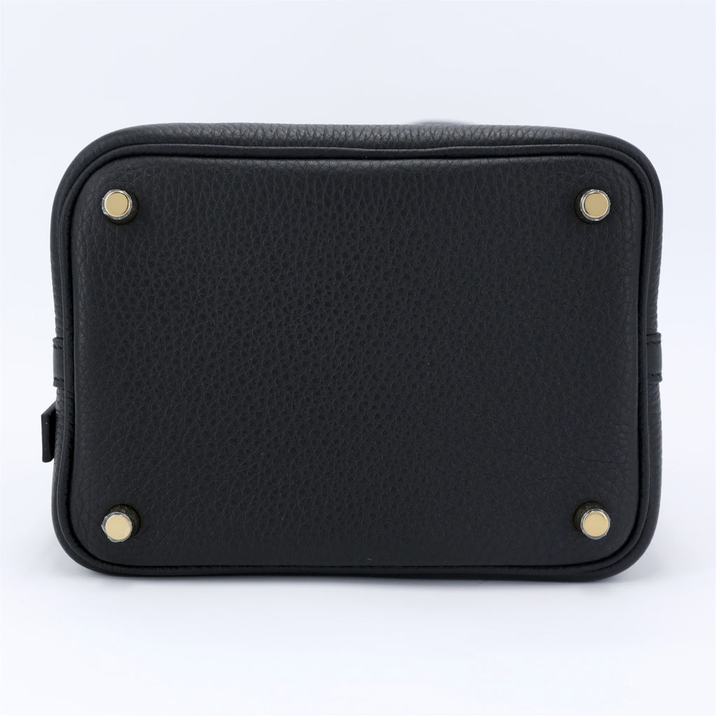 Hermès Picotin Lock 18 Noir GHW