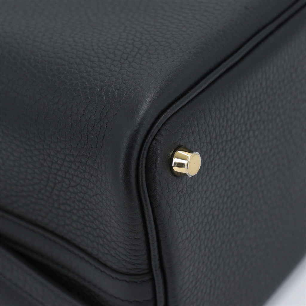 Hermès Picotin Lock 18 Noir GHW