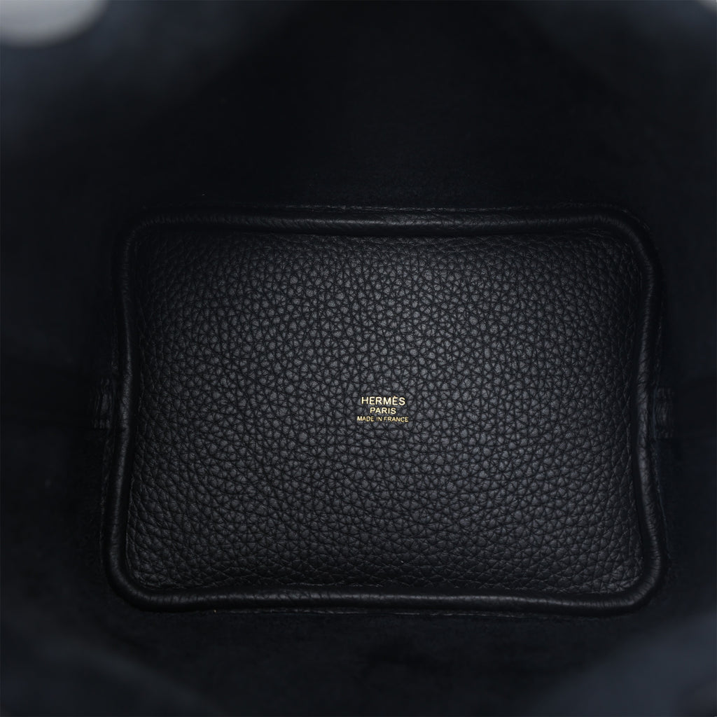 Hermès Picotin Lock 18 Noir GHW