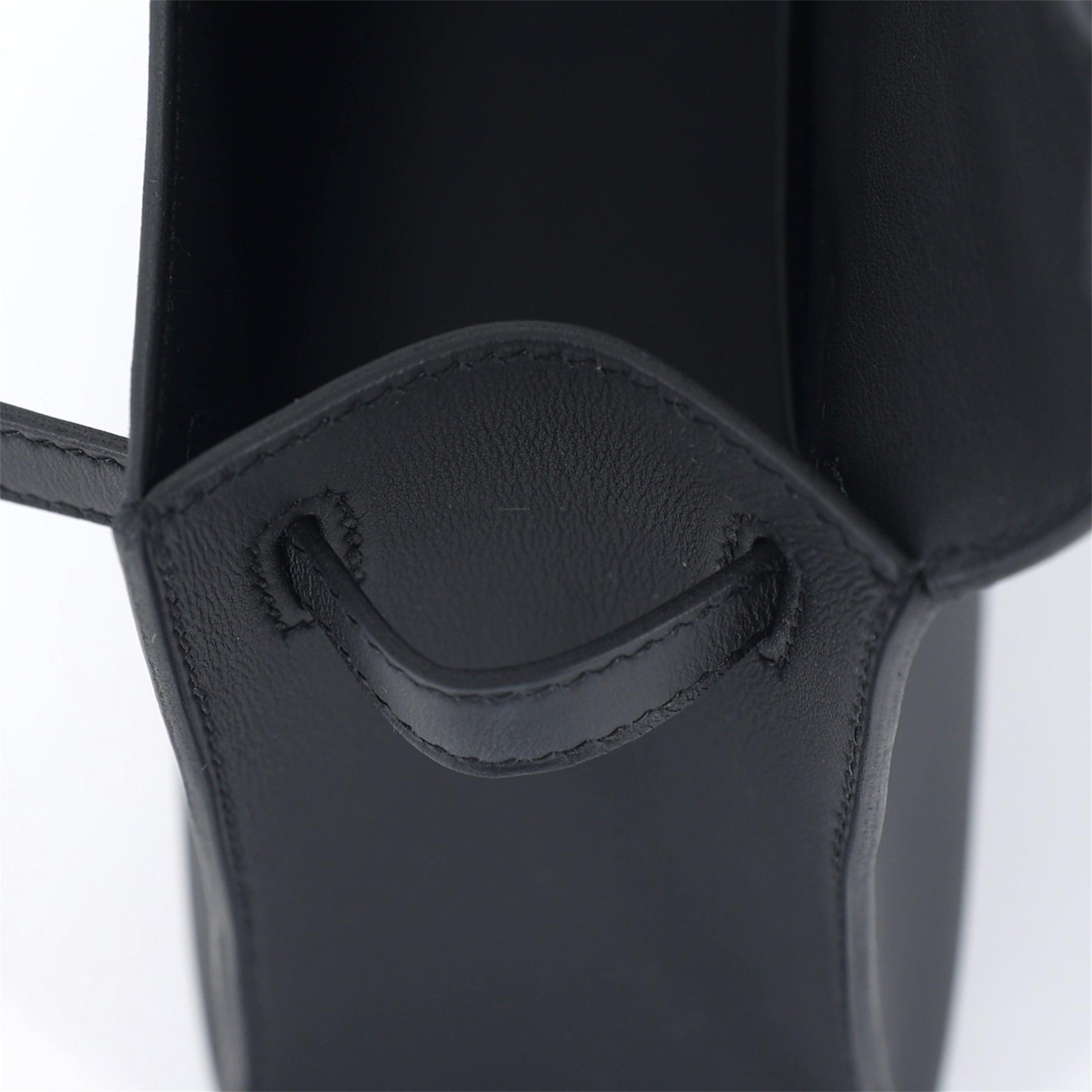 Hermès Kelly Pochette Swift Black PHW