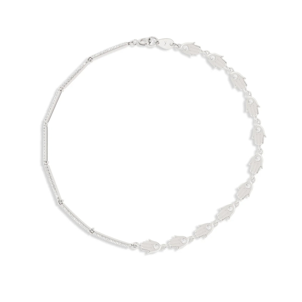 Hamsa Line Bracelet
