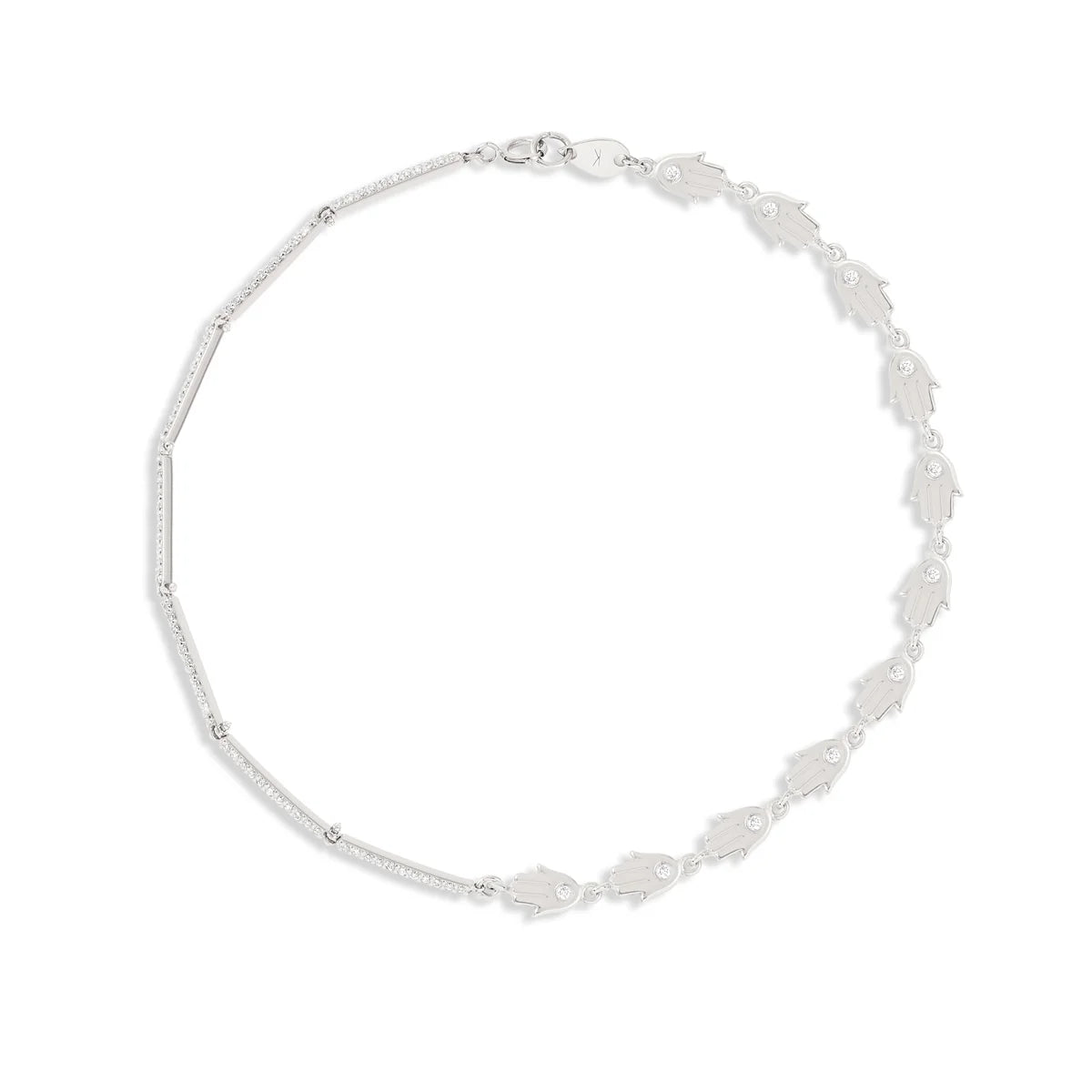 Hamsa Line Bracelet