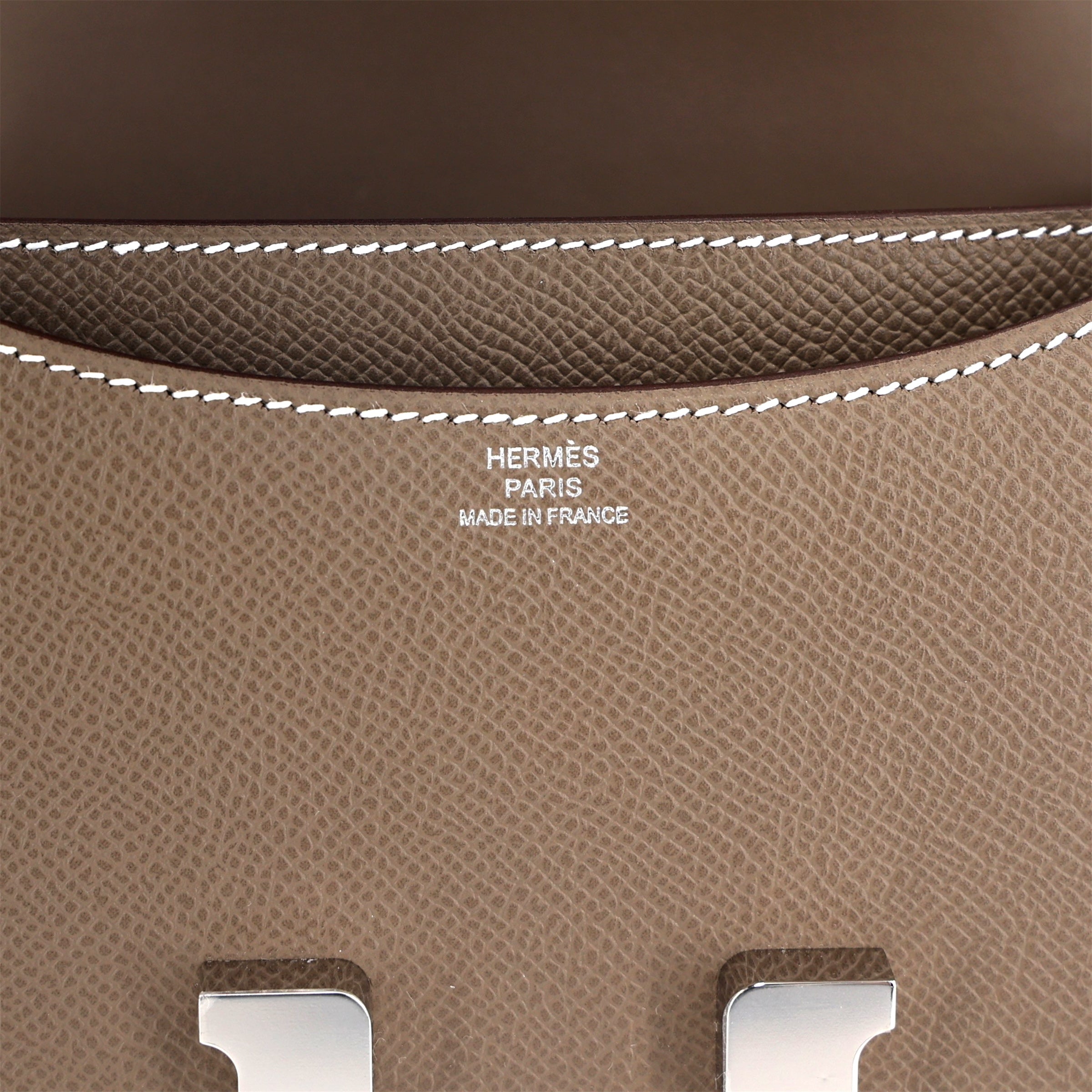 Hermès Constance Mini Etoupe PHW