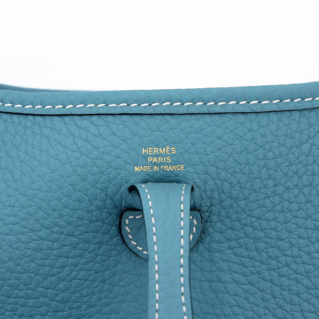 Hermès Evelyne 16 Amazone Bleu Jean GHW