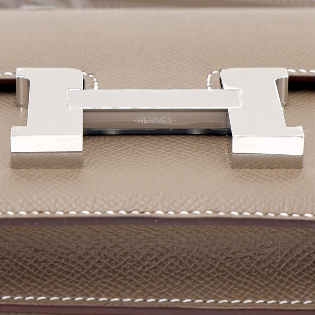 Hermès Constance Mini Etoupe PHW