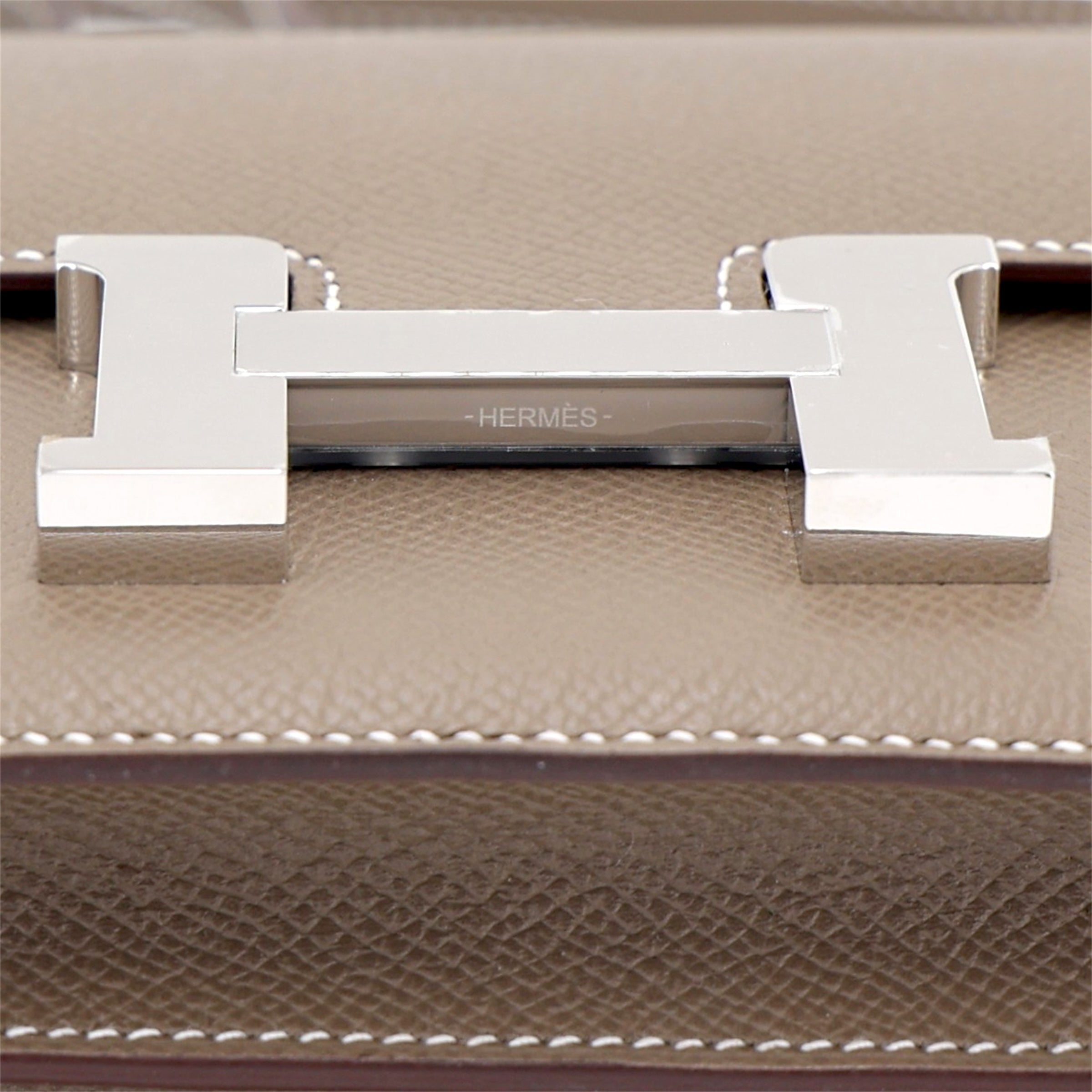 Hermès Constance Mini Etoupe PHW