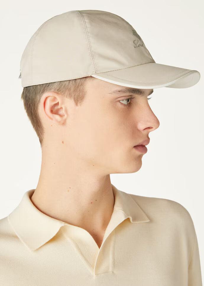 Loro Piana Baseball Cap Sand Shell/Ivory