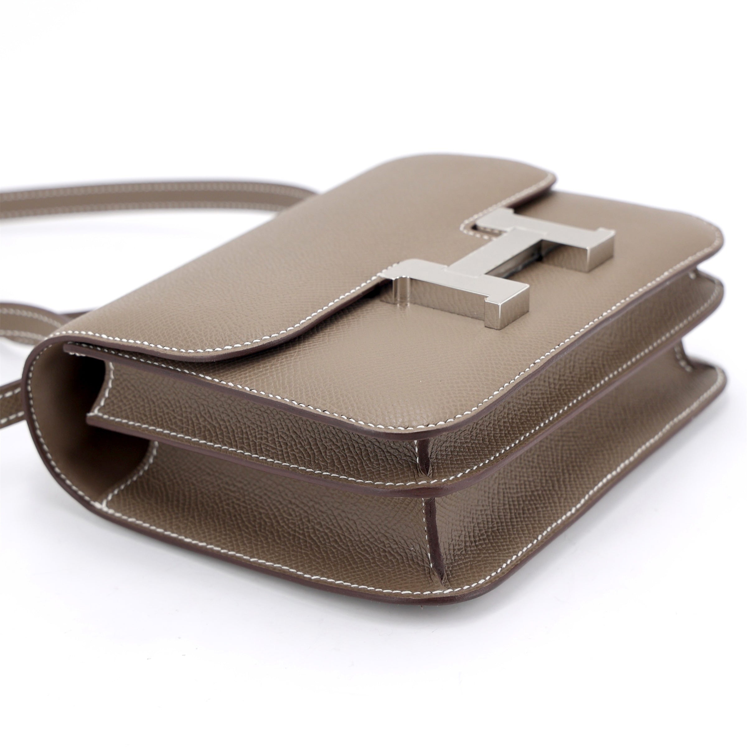 Hermès Constance Mini Etoupe PHW