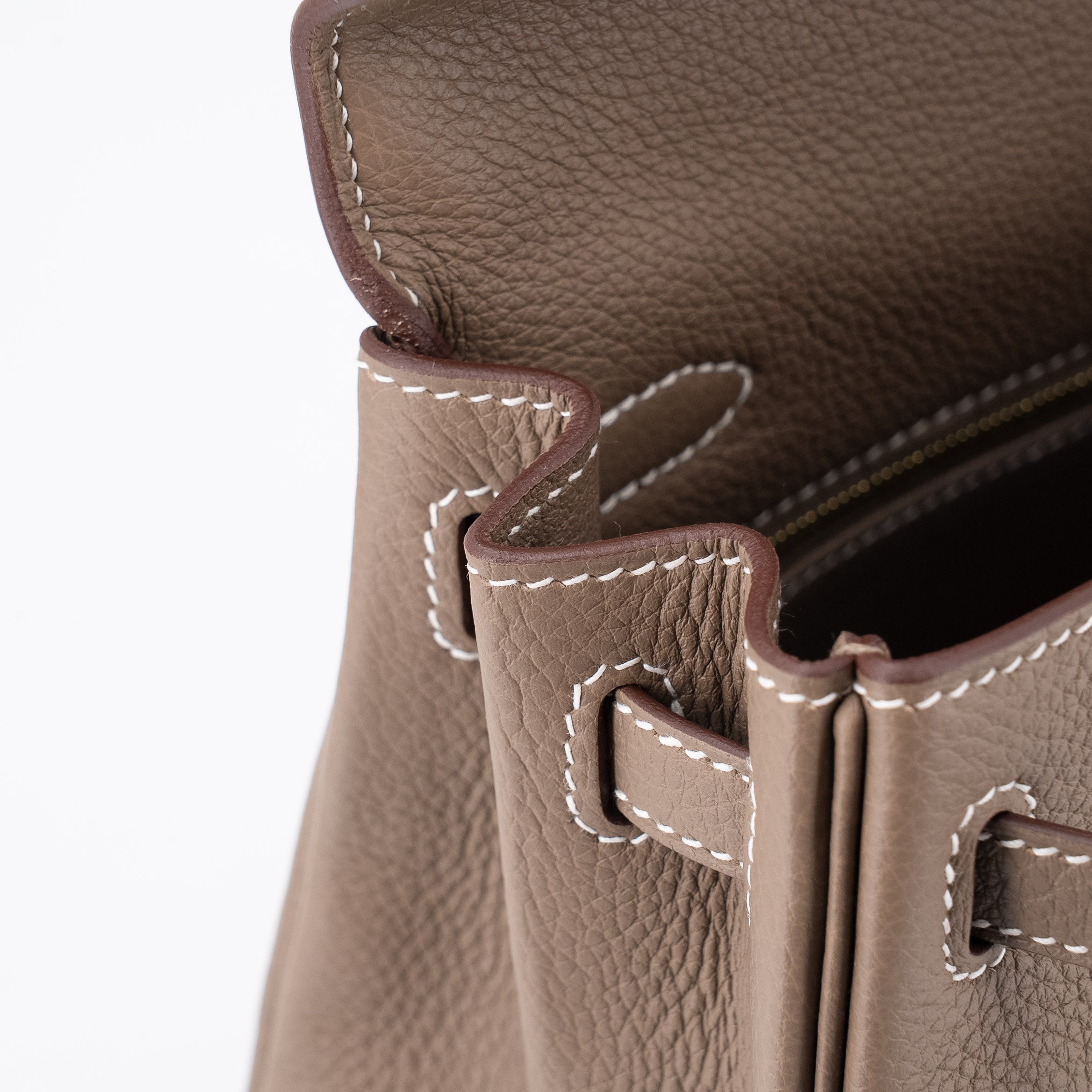 Hermès Kelly 25 Etoupe GHW