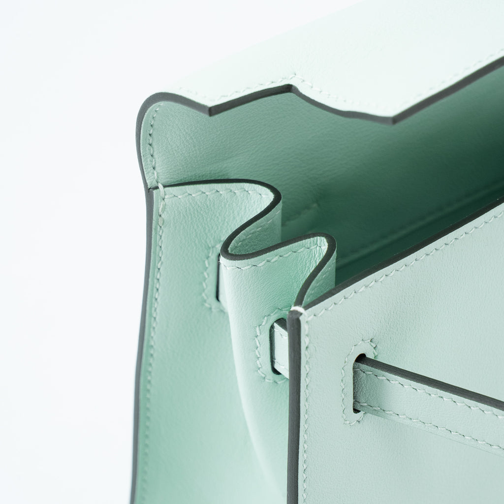 Hermès Kelly Danse Swift Vert Peppermint PHW