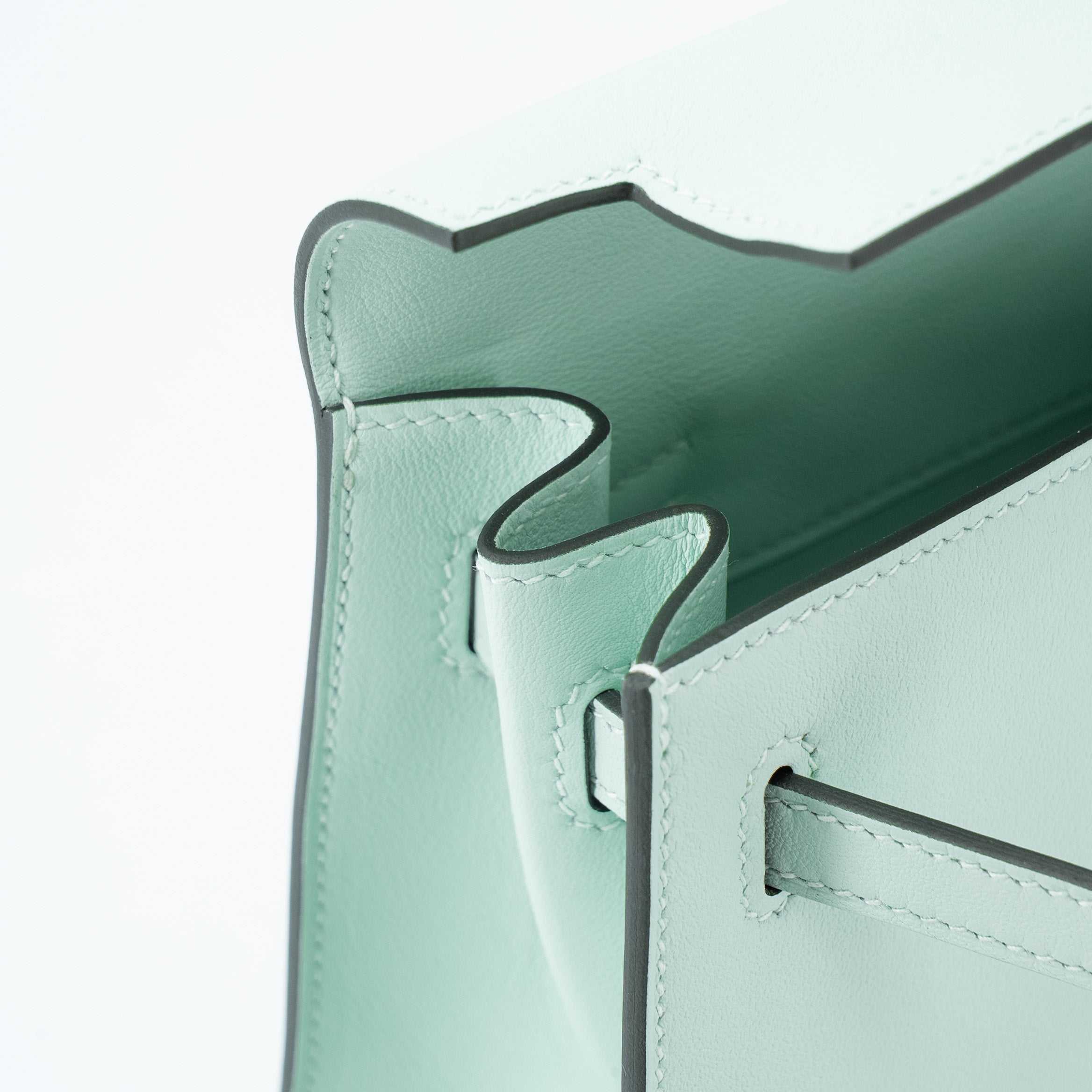 Hermès Kelly Danse Swift Vert Peppermint PHW