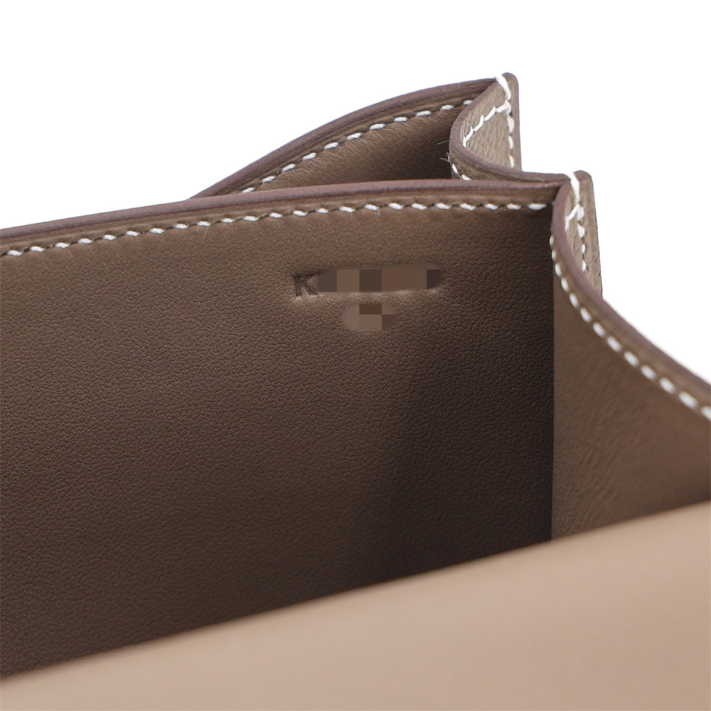 Hermès Constance Mini Etoupe PHW