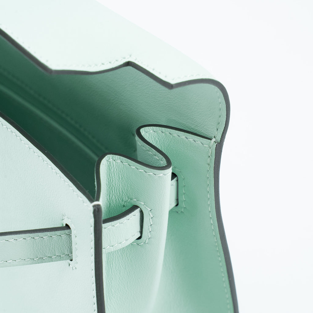 Hermès Kelly Danse Swift Vert Peppermint PHW