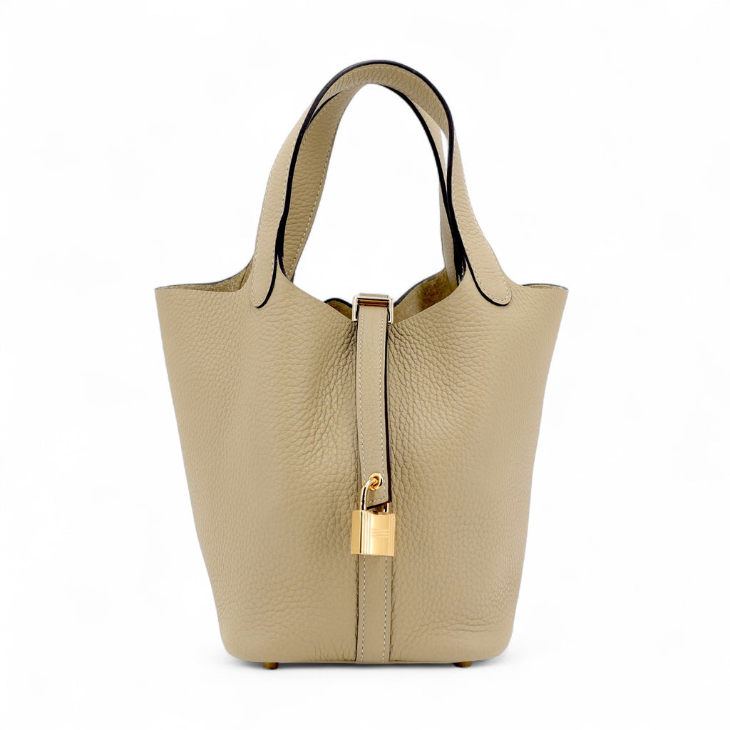 Hermès Picotin Lock 18 Trench GHW