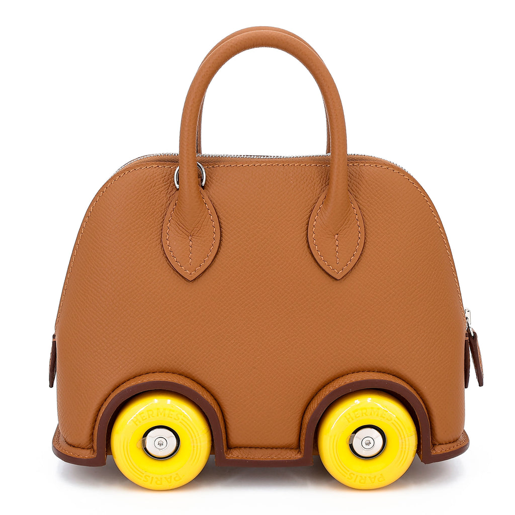 Hermès Bolide On Wheels Epsom Gold Jaune Citron